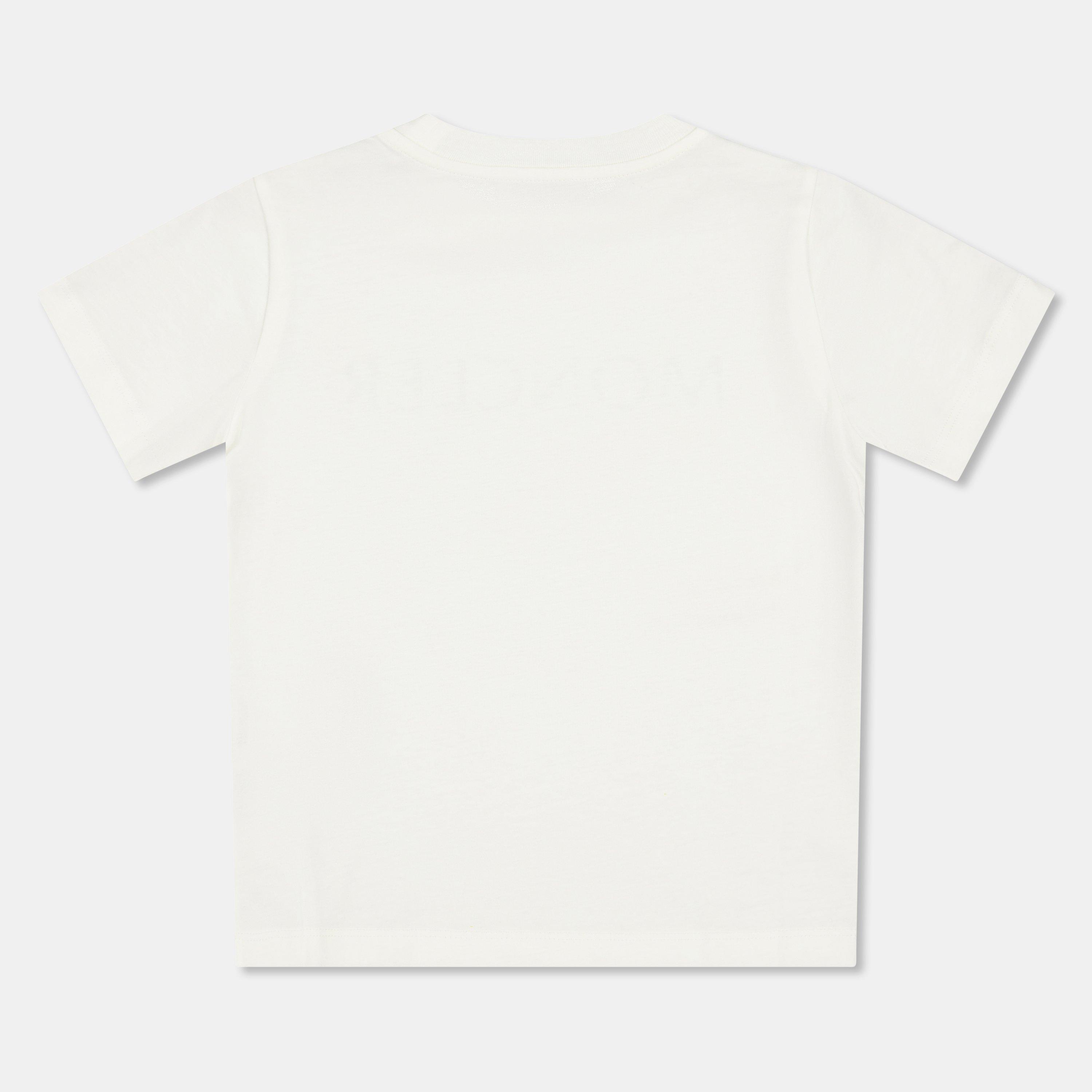 White 034 - Moncler - Kids' Regular Fit Logo T-Shirt - 2