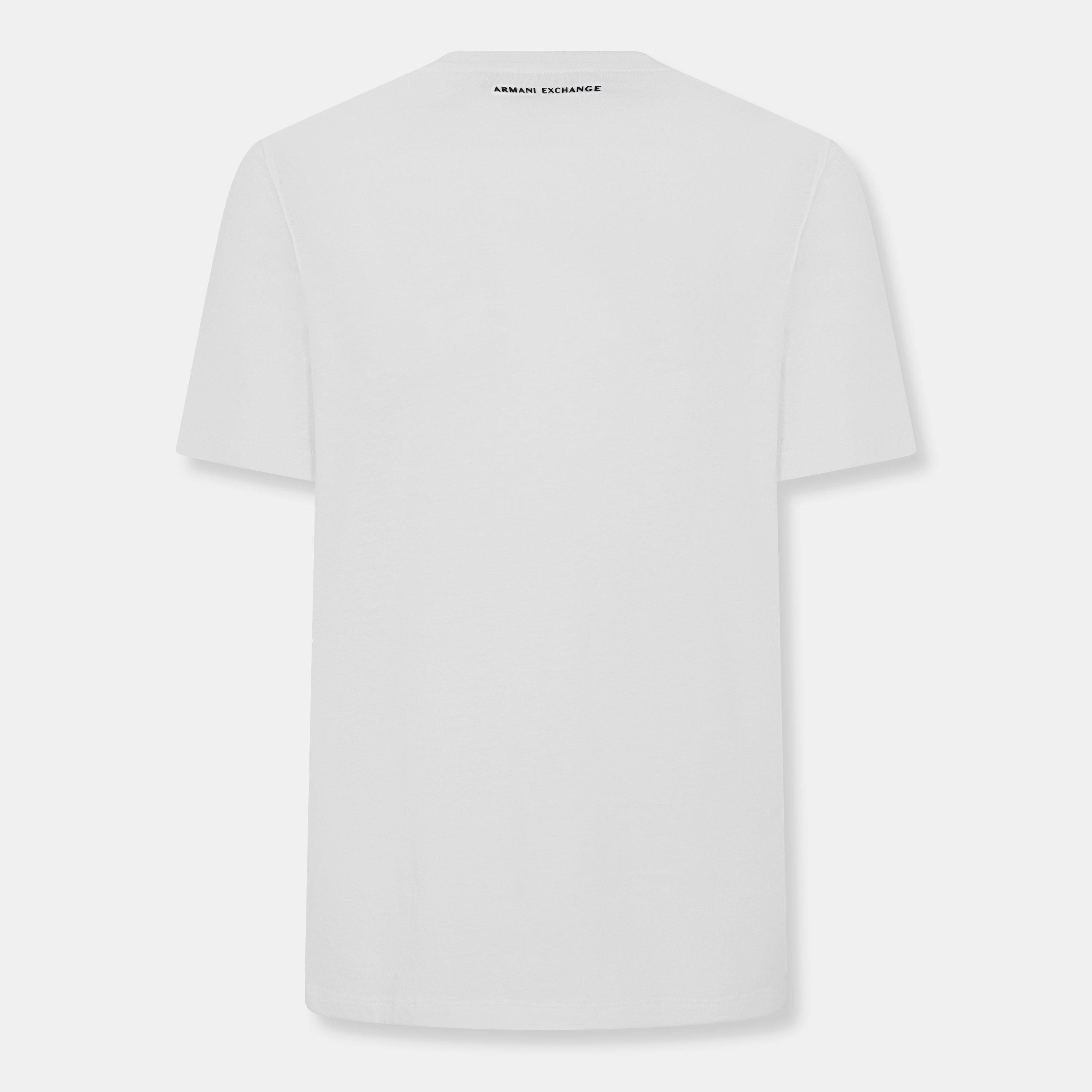 Bijela - Armani Exchange - Men's Regular Fit T-Shirt - 2