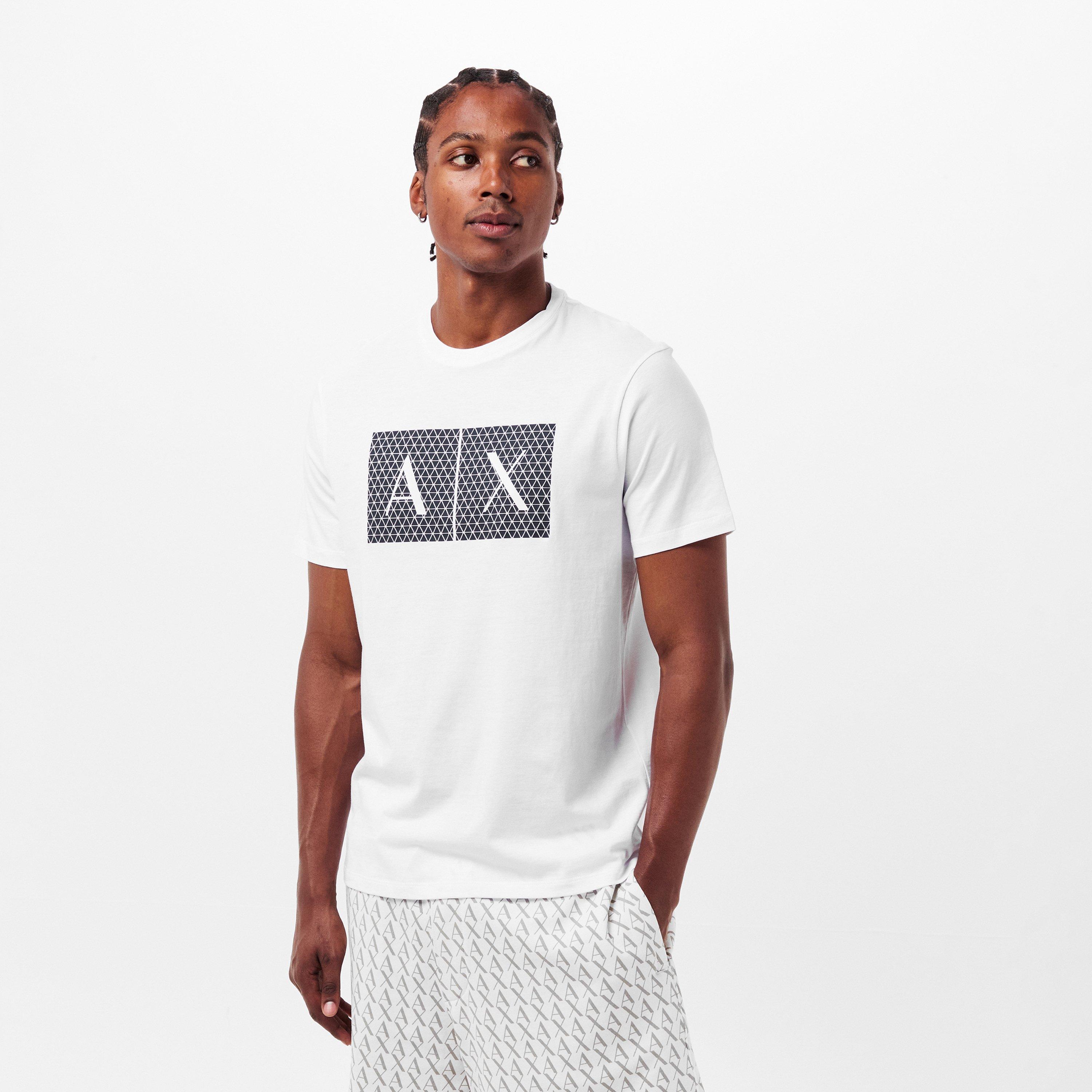 Bijela - Armani Exchange - Men's Regular Fit T-Shirt - 3