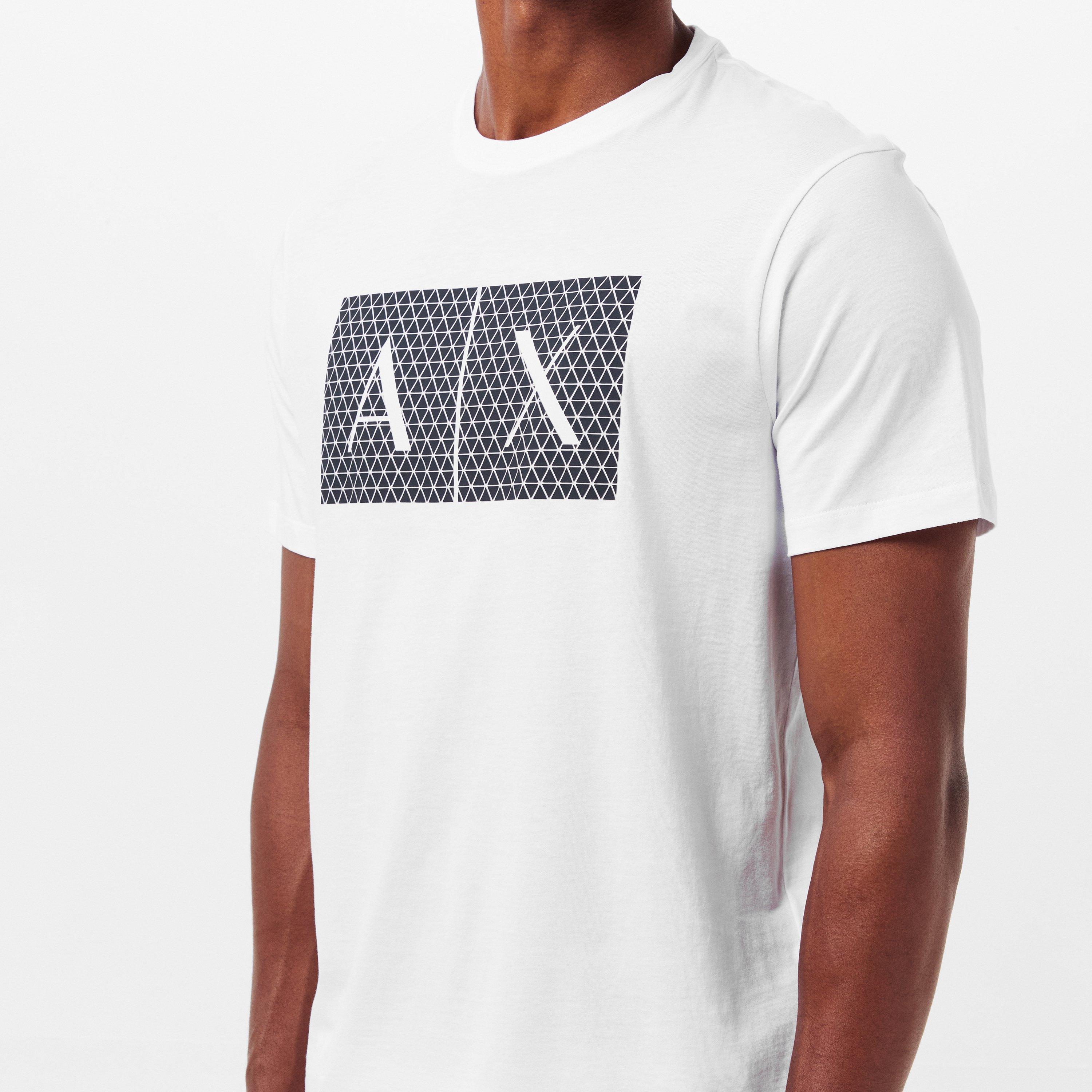 Bijela - Armani Exchange - Men's Regular Fit T-Shirt - 5