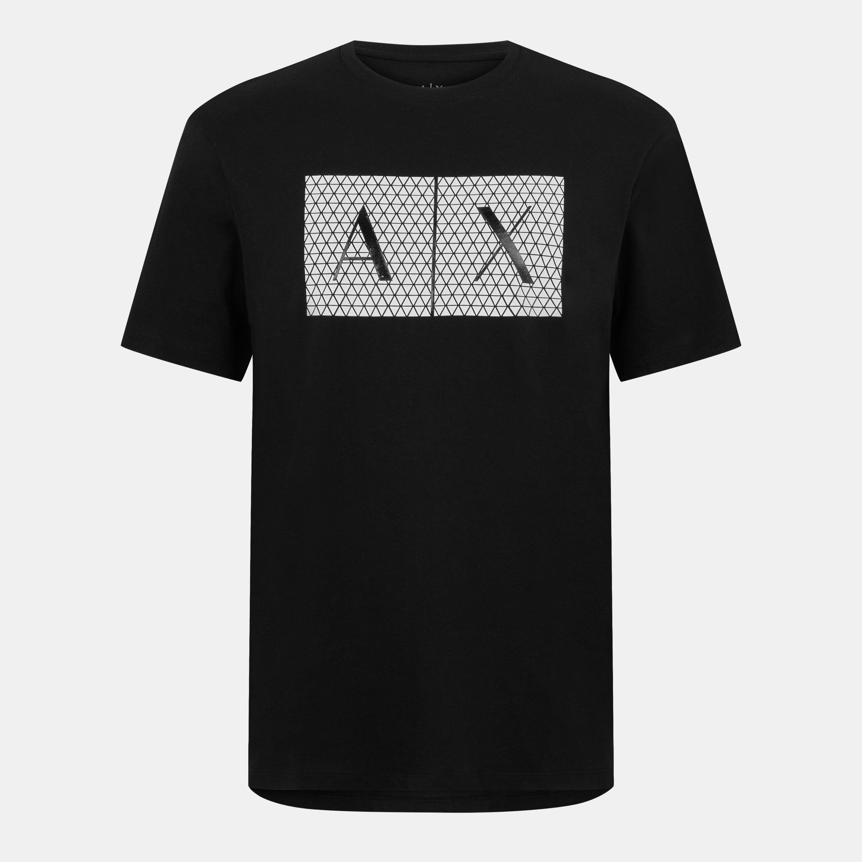 Crna - Armani Exchange - Men's T-Shirt - 1