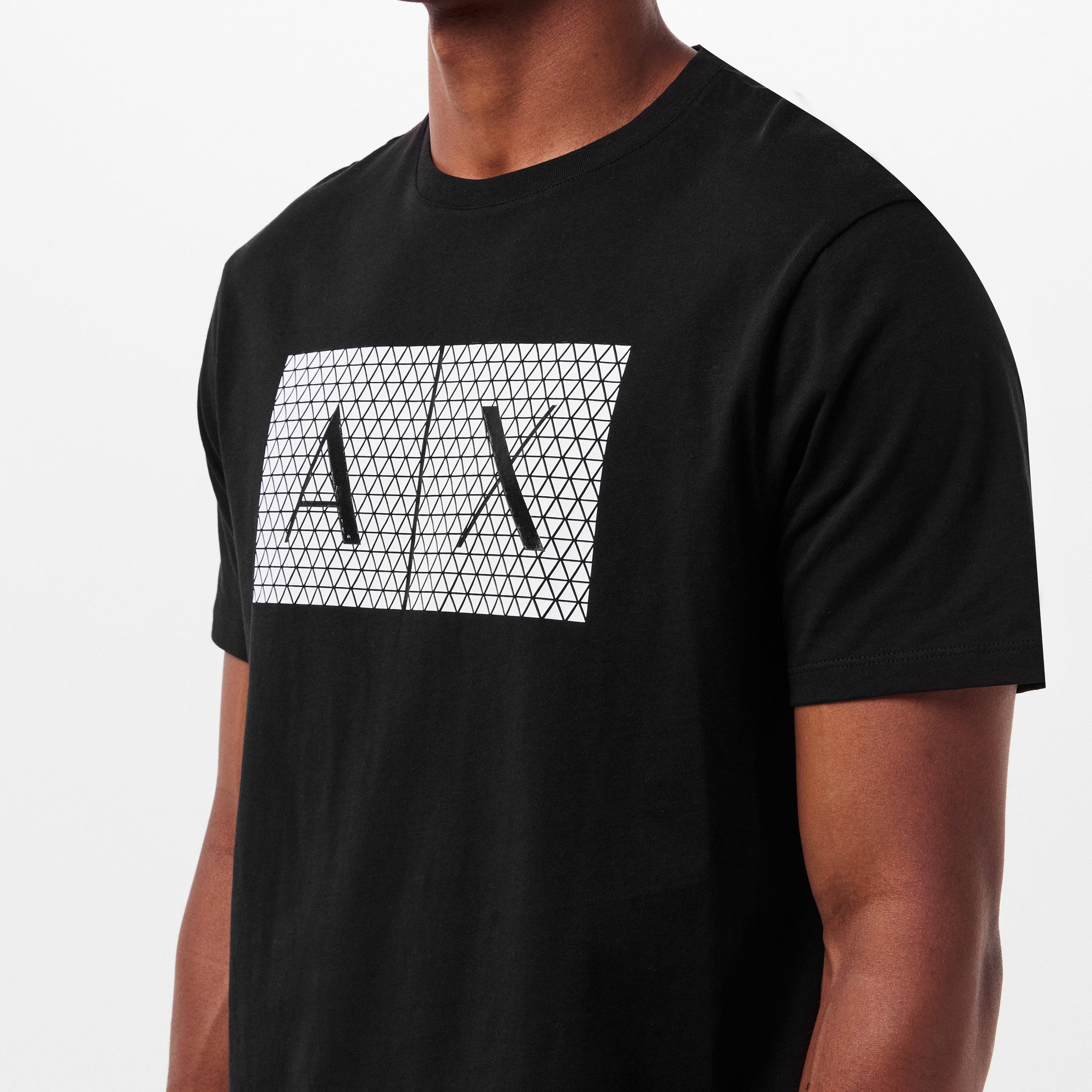 Black - Armani Exchange - Men's T-Shirt - 5