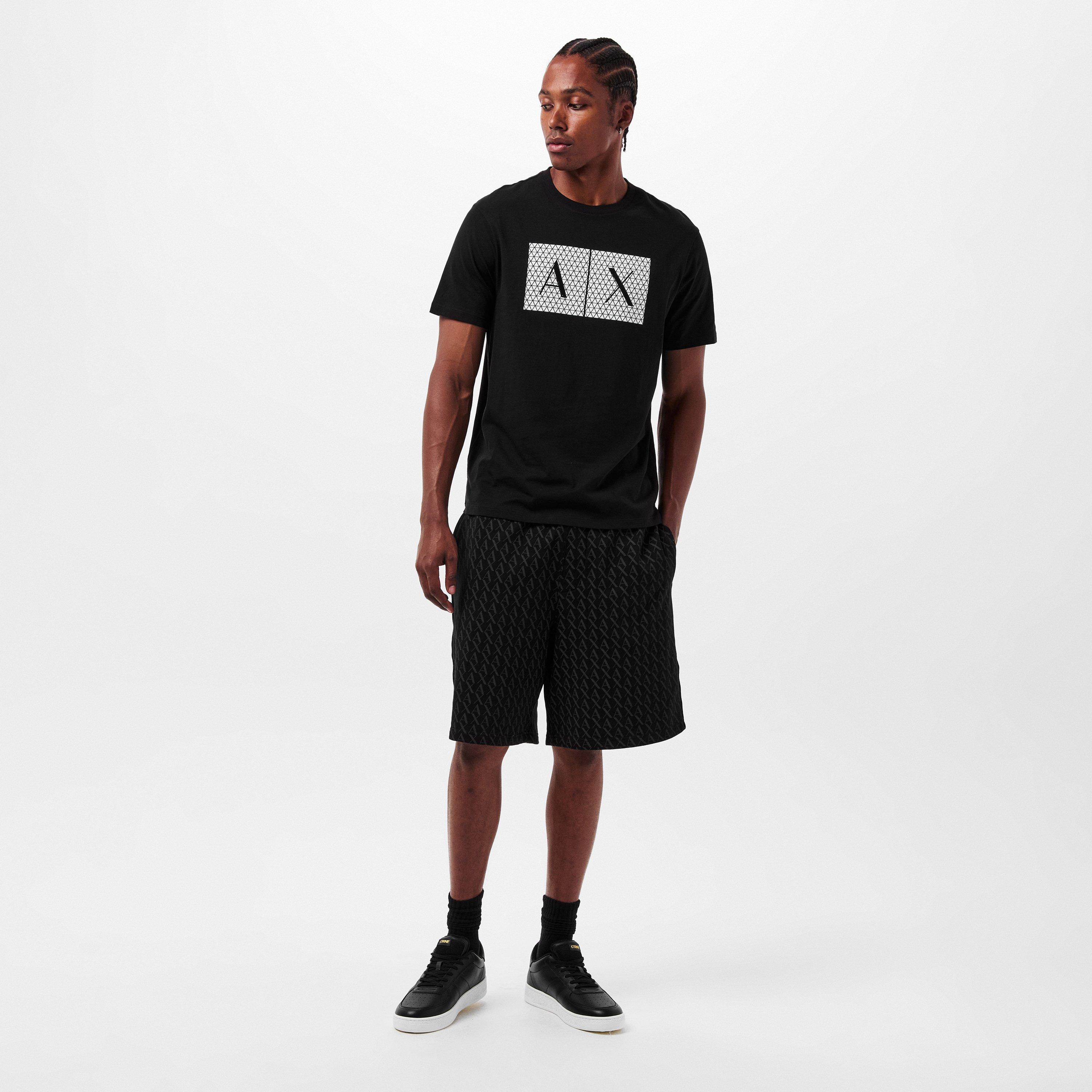 Black - Armani Exchange - Men's T-Shirt - 6