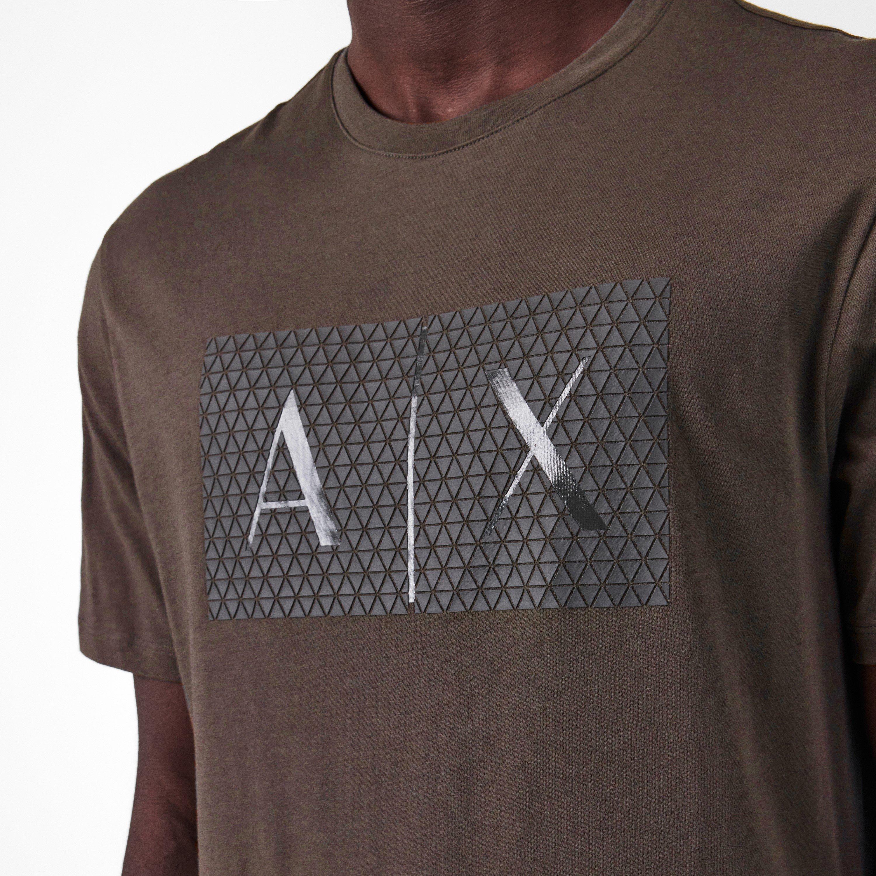 Khaki U8144 - Armani Exchange - Men's Regular Fit T-Shirt - 5