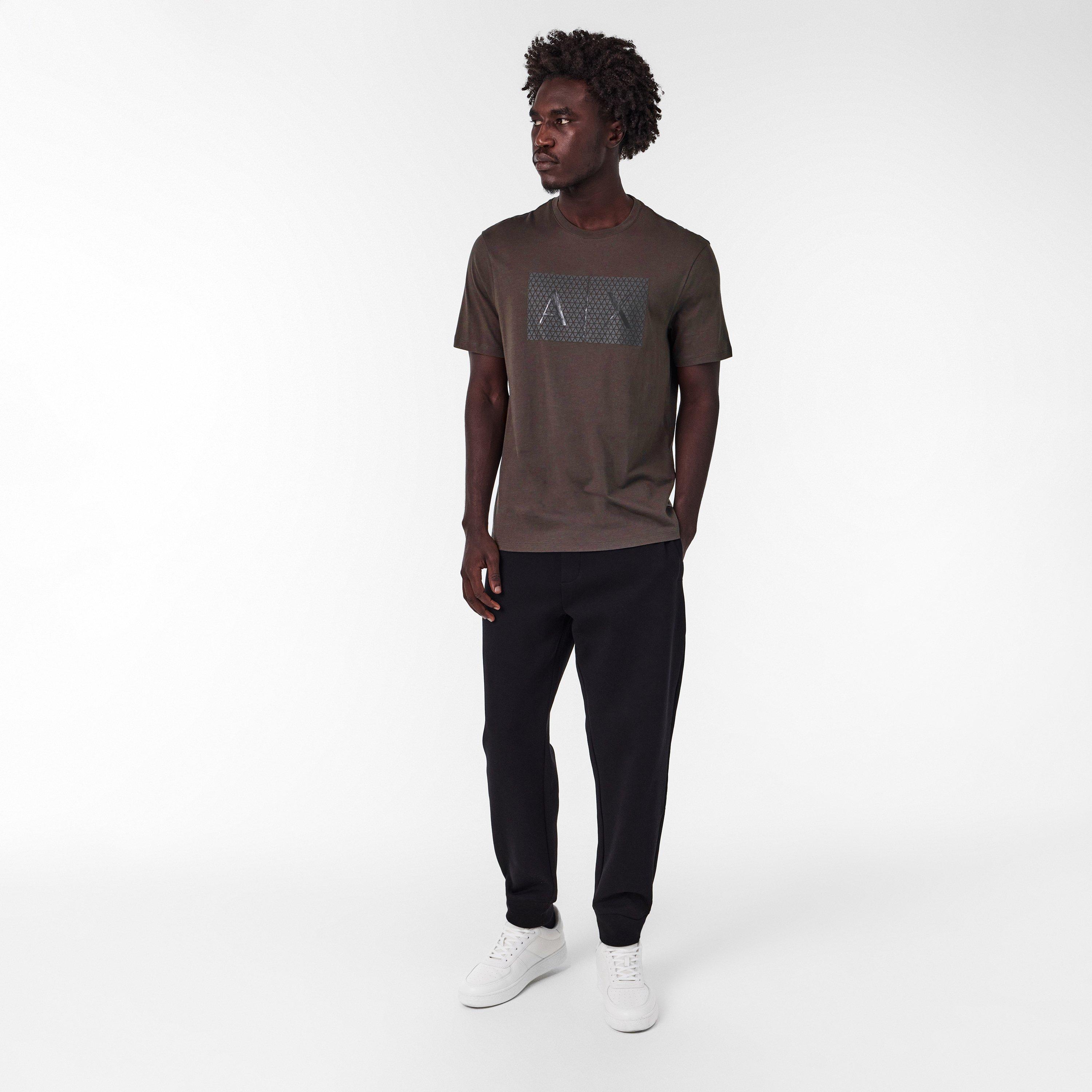 Khaki U8144 - Armani Exchange - Men's Regular Fit T-Shirt - 6