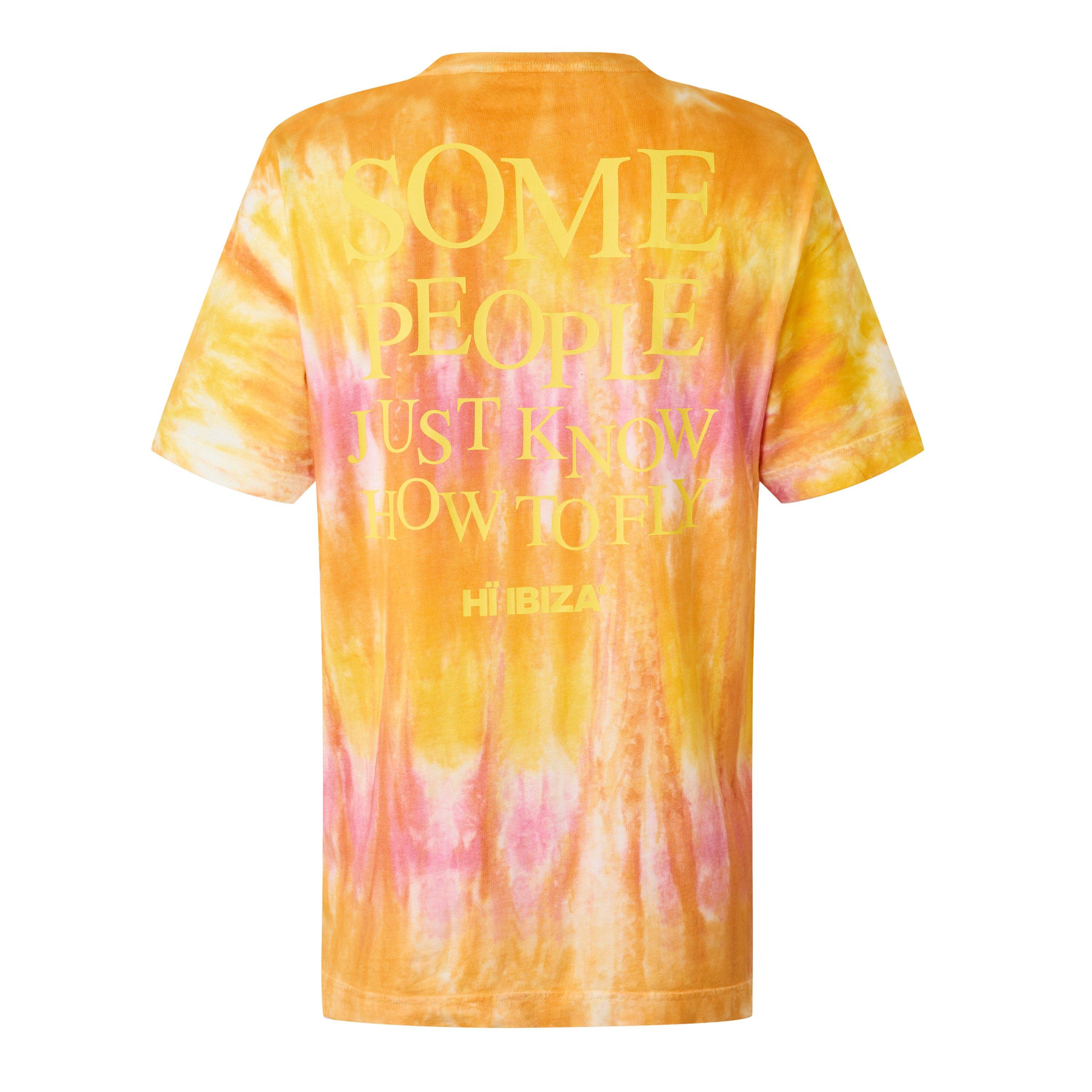 Orange - Palm Angels - Mens x Hi Ibiza Tie Dye T-Shirt - 2