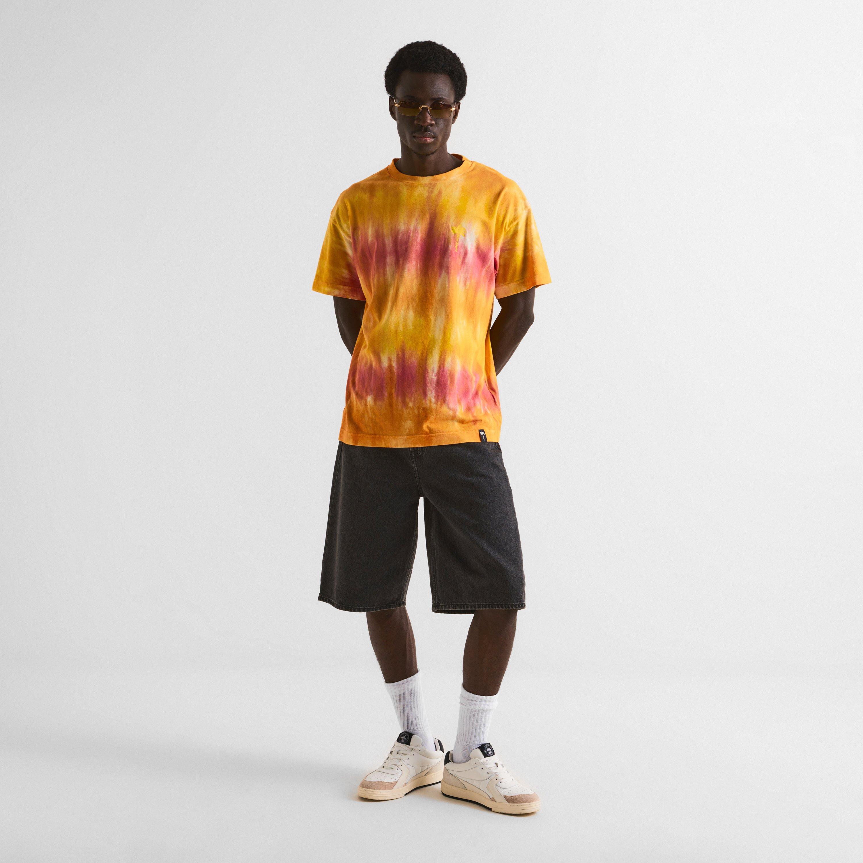 Palm Angels Mens x Hi Ibiza Tie Dye T-Shirt | Cruise Fashion