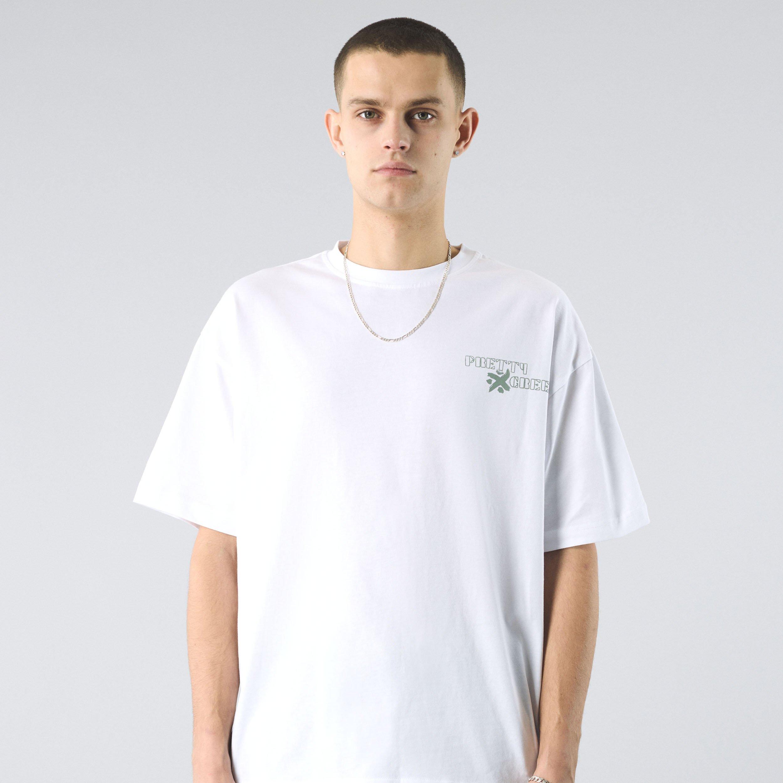 White - Pretty Green - Men's Scorpio Rising Regular Fit T-Shirt - 3