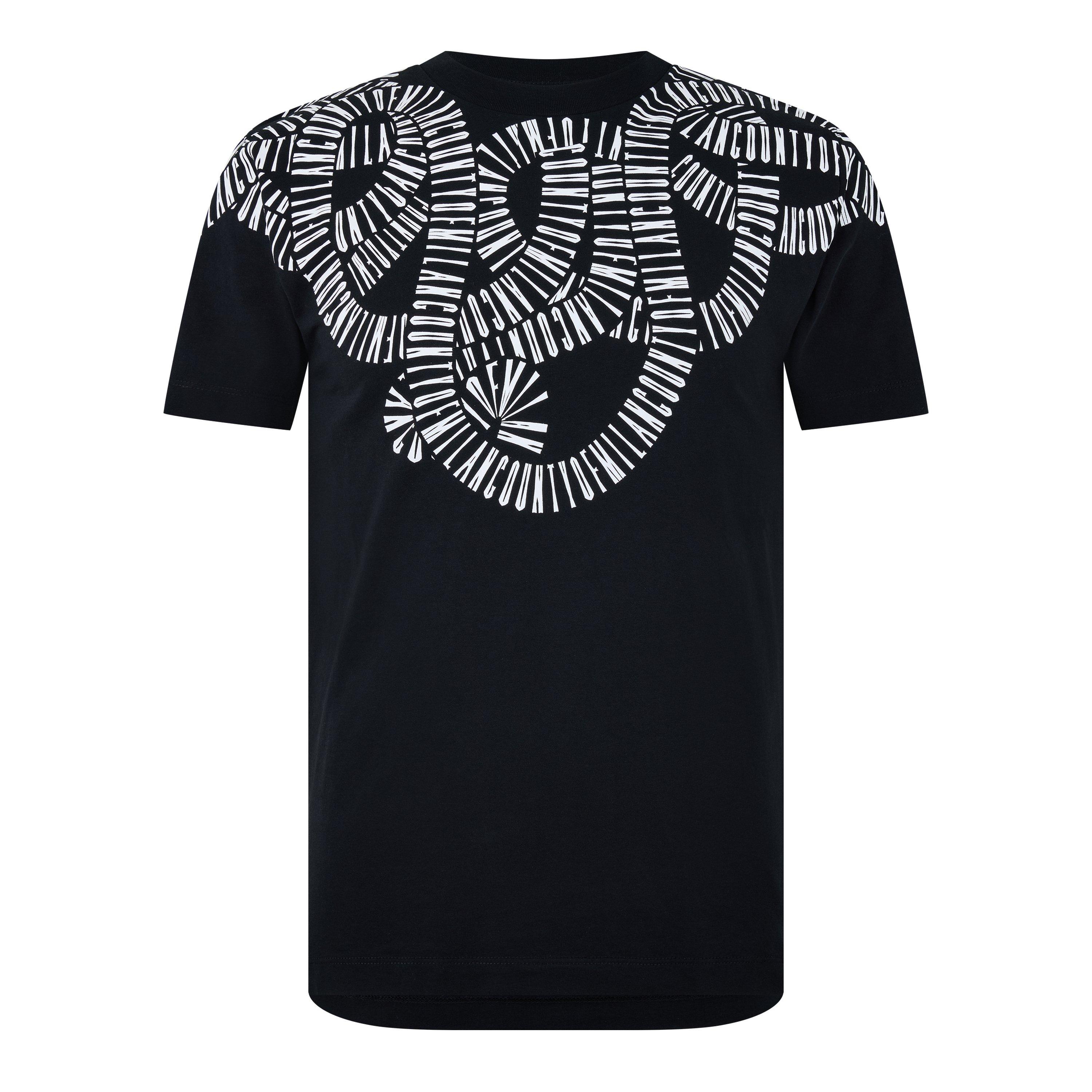 『MARCELO BURLON』 Tシャツ スネーク　蛇　白　イタリア製　L Marcelo Burlon County Of Milan Snakes white T-shirt