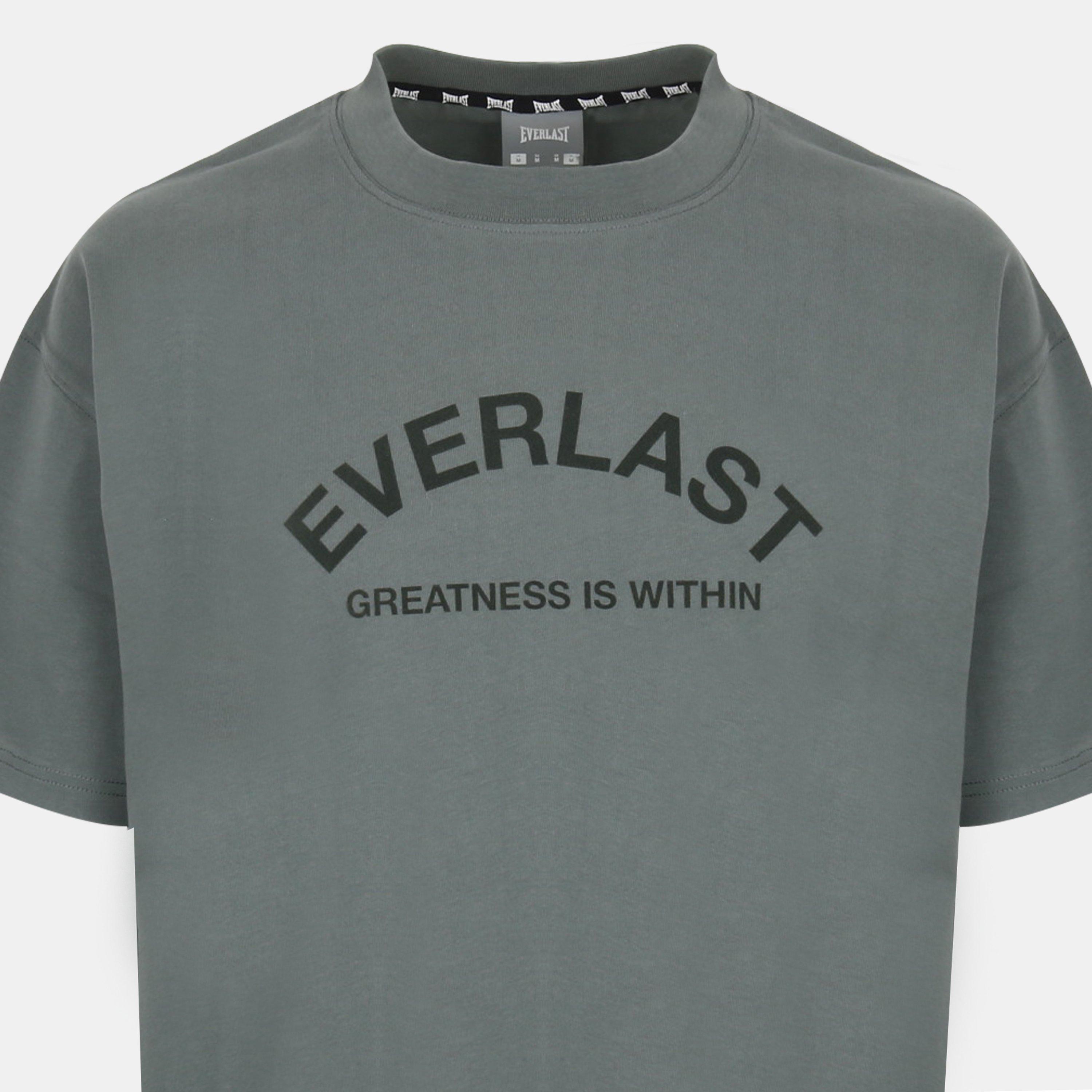 Kaki - Everlast - Flocked Tee Sn62 - 3
