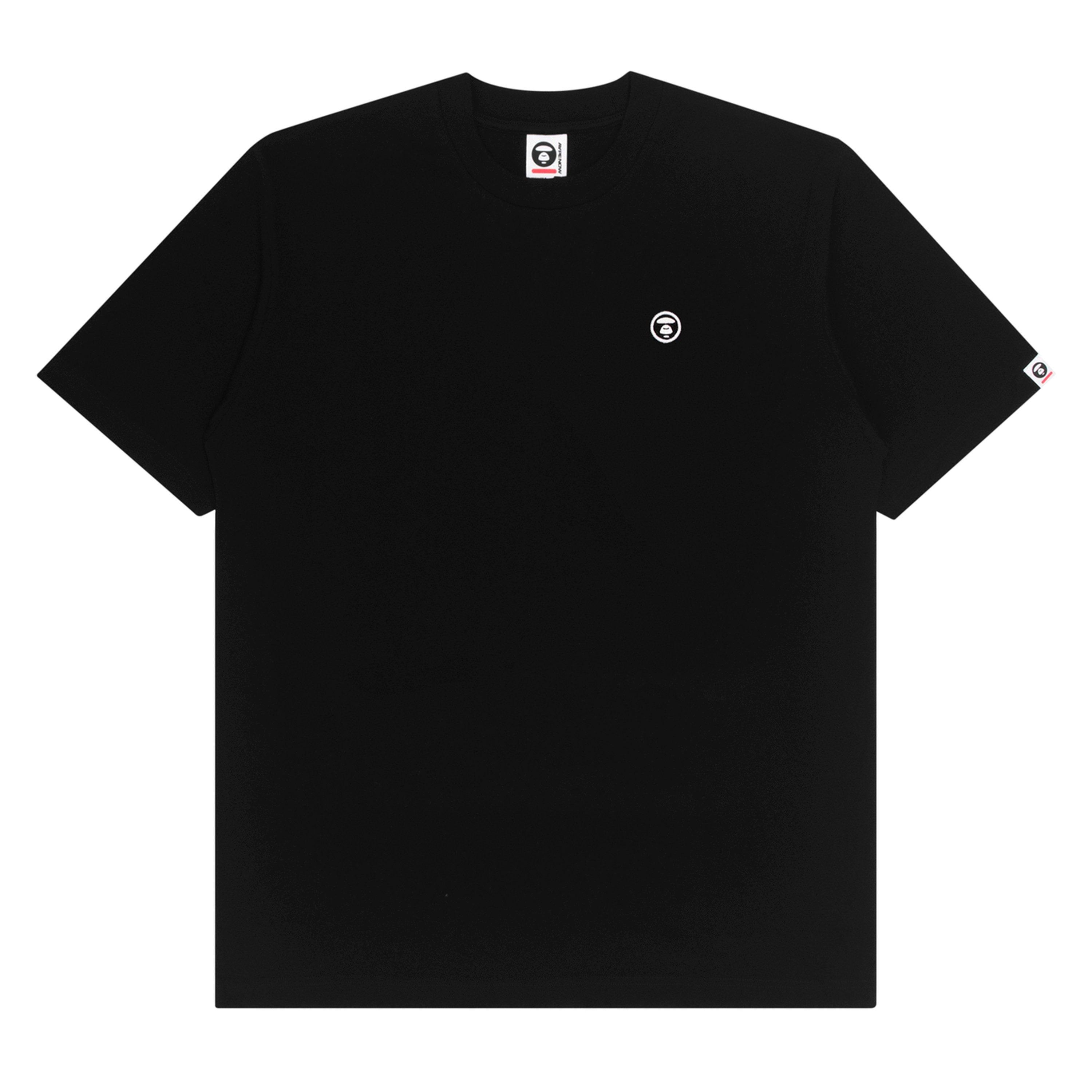 Black BKX - AAPE - Logo Patch T-Shirt - 1