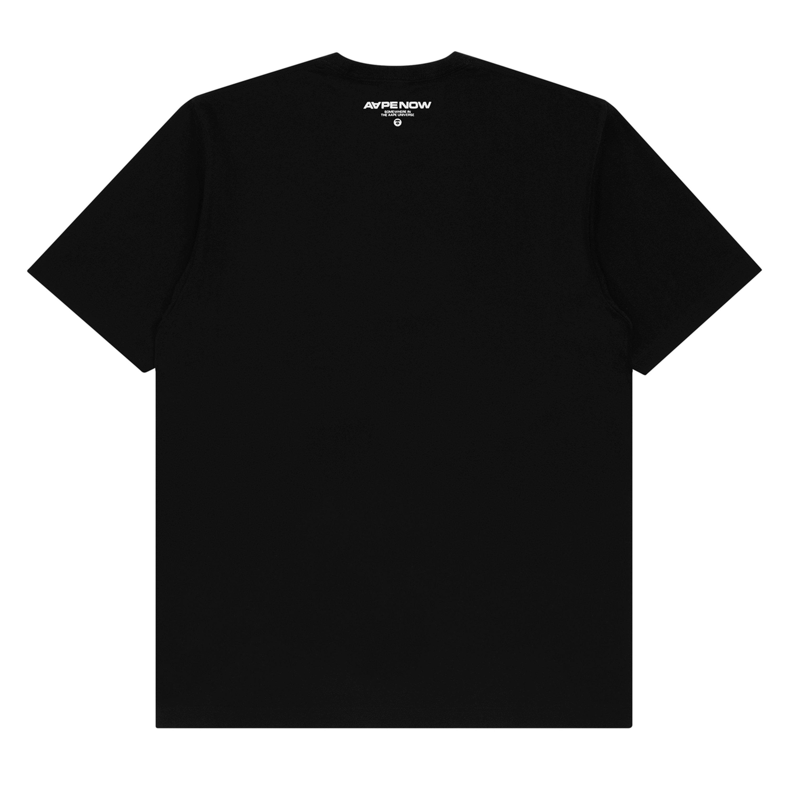 Black BKX - AAPE - Logo Patch T-Shirt - 2