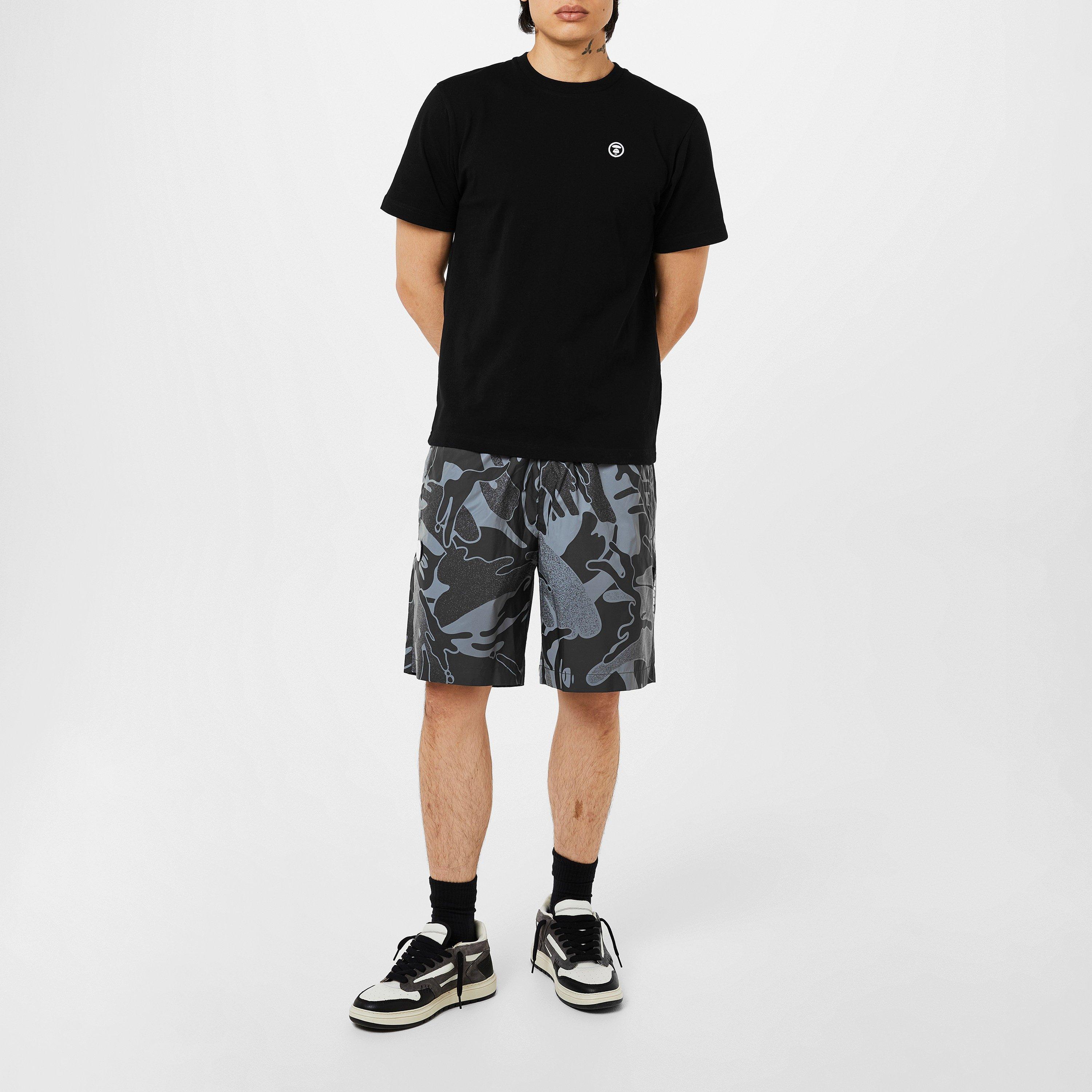 Black BKX - AAPE - Logo Patch T-Shirt - 6