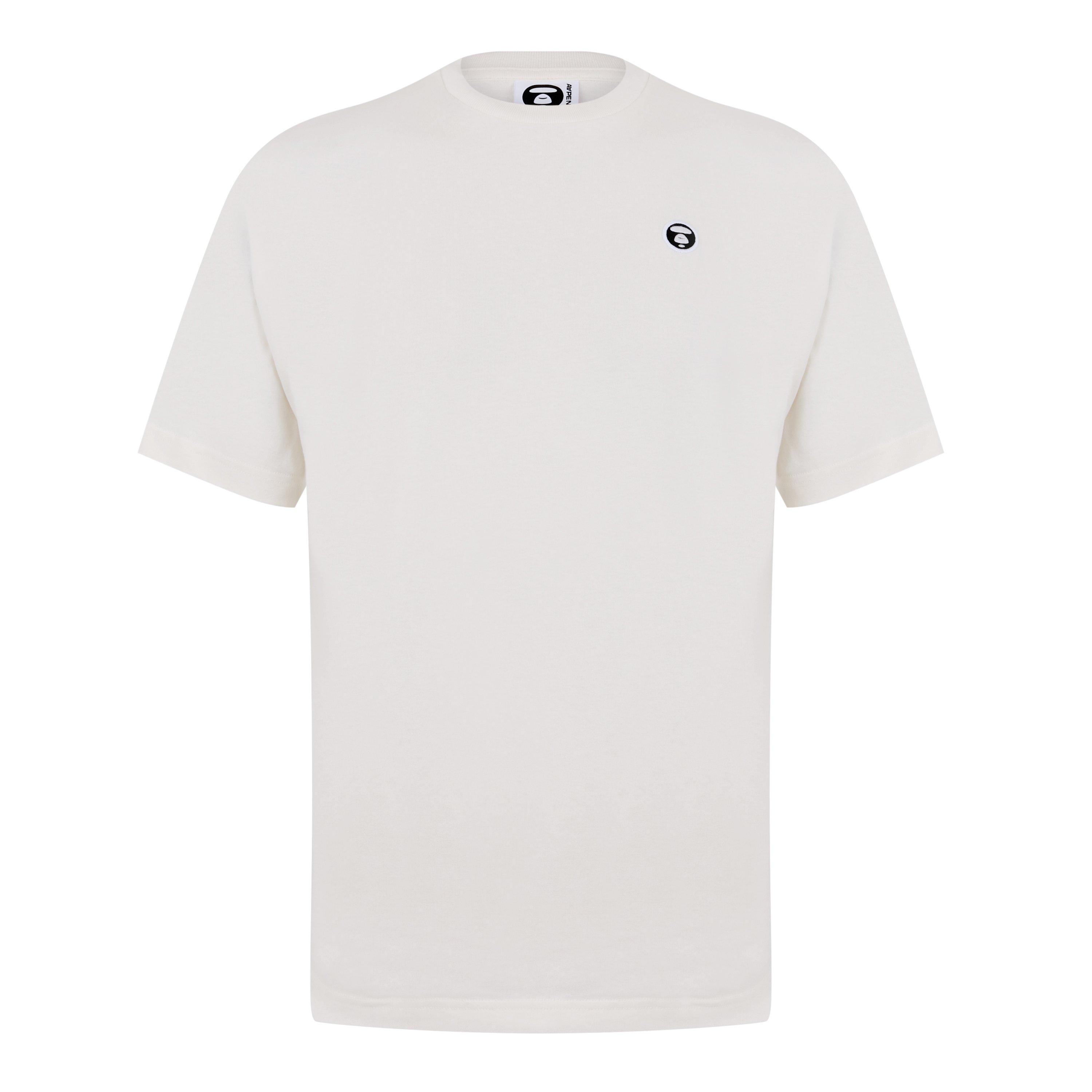 Ivory IVX - AAPE - Logo Patch T-Shirt - 7