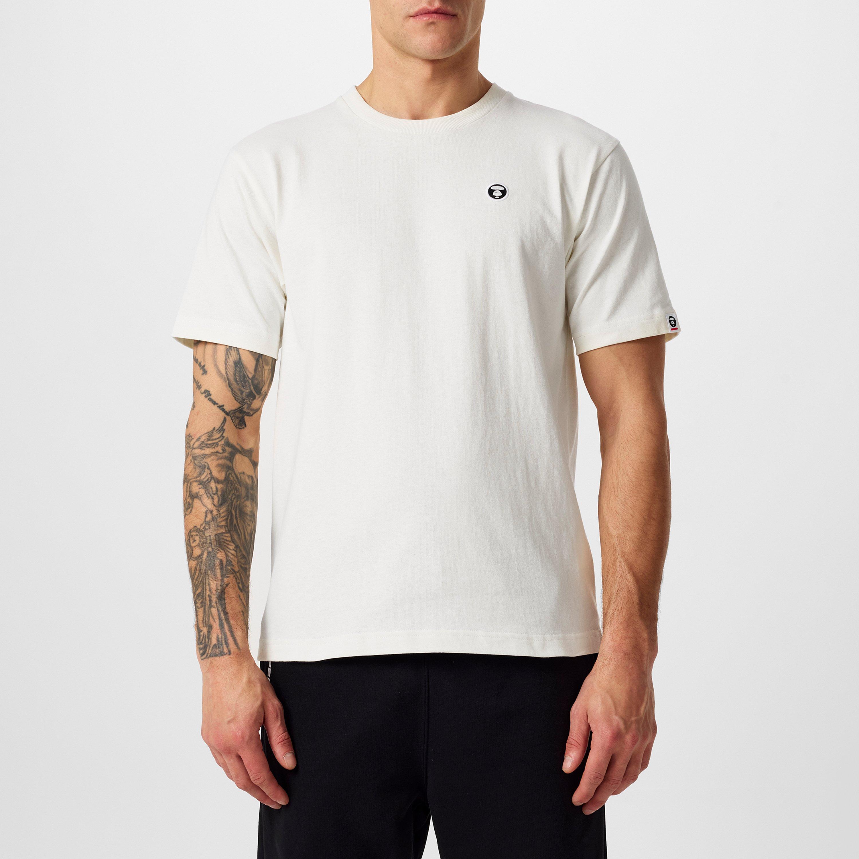 Ivory IVX - AAPE - Logo Patch T-Shirt - 3