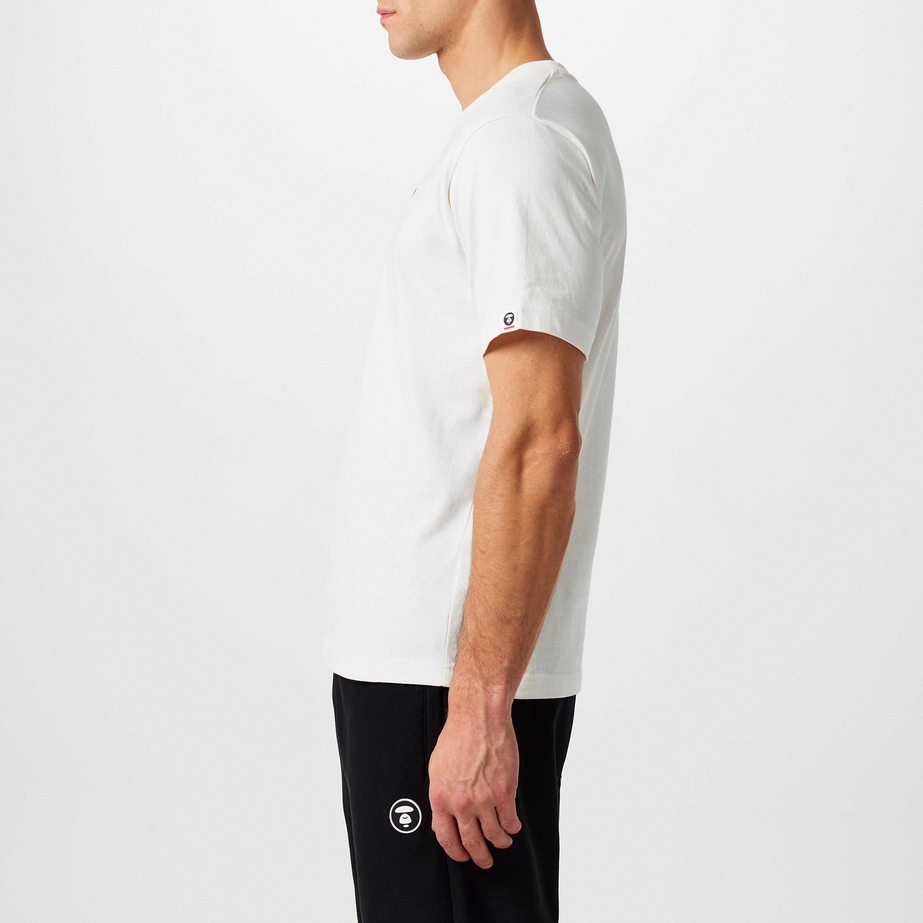 Ivory IVX - AAPE - Logo Patch T-Shirt - 5