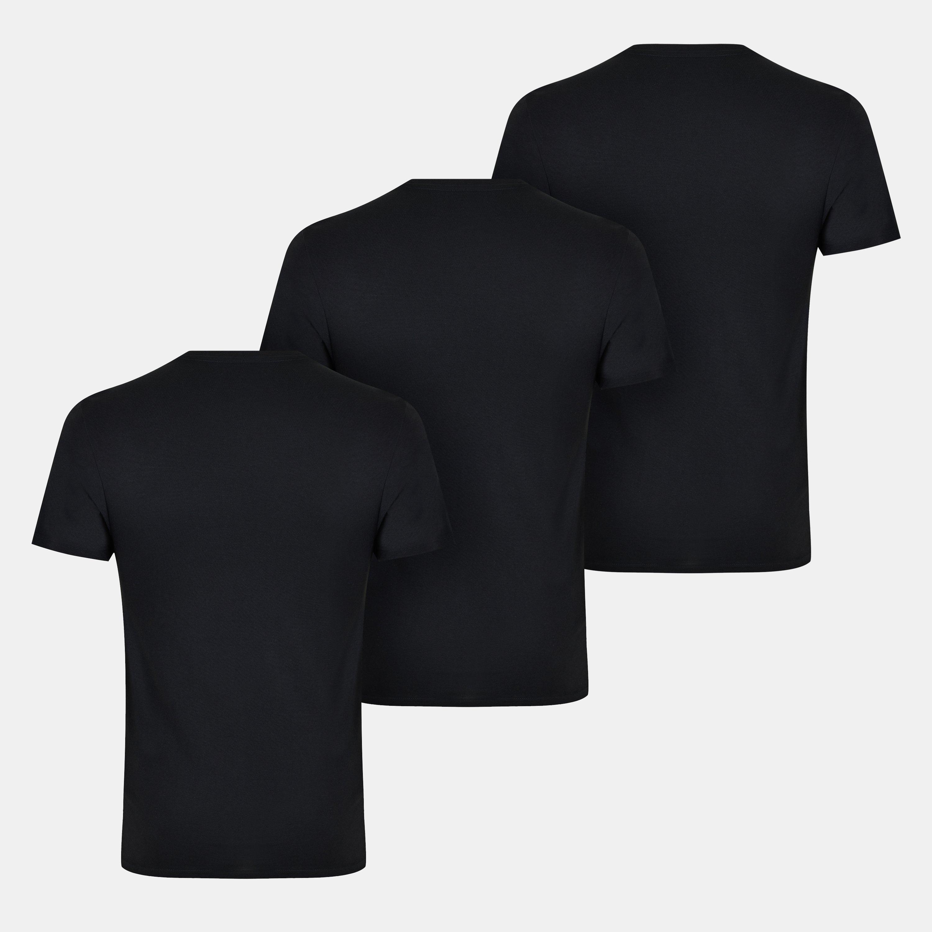 Black - Lacoste - Men's Regular Fit T-Shirt - 2