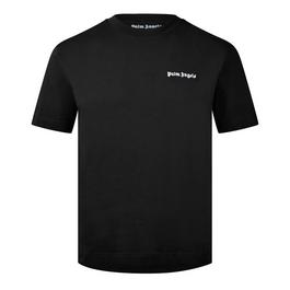 Palm Angels Embroidered Logo T Shirt