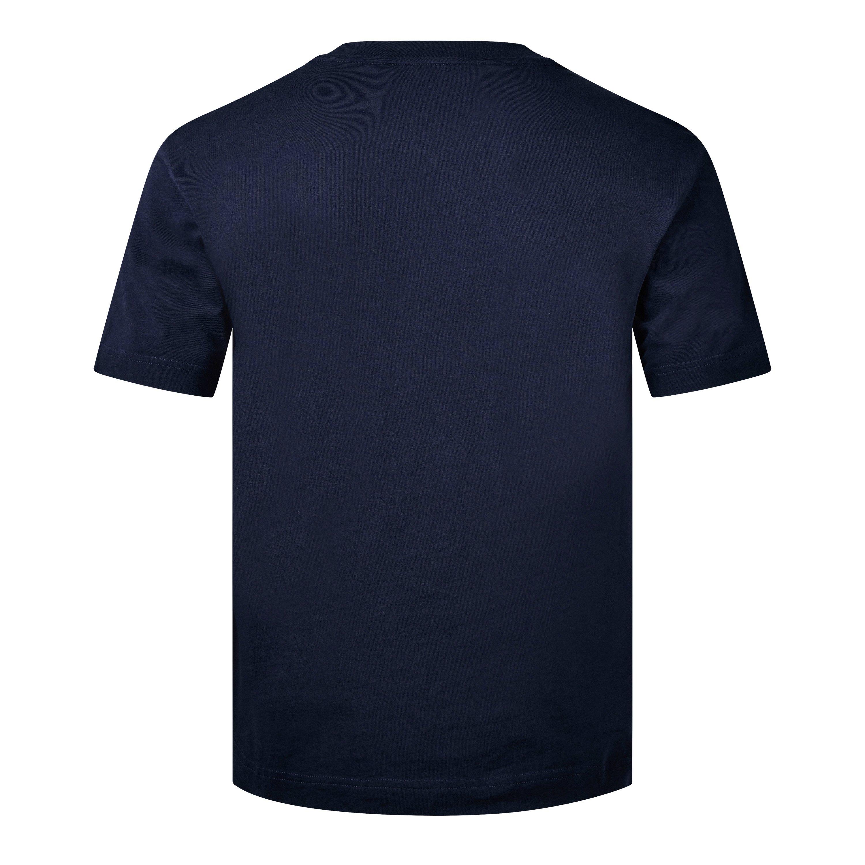 Navy - Palm Angels - Embroidered Logo T-Shirt - 2