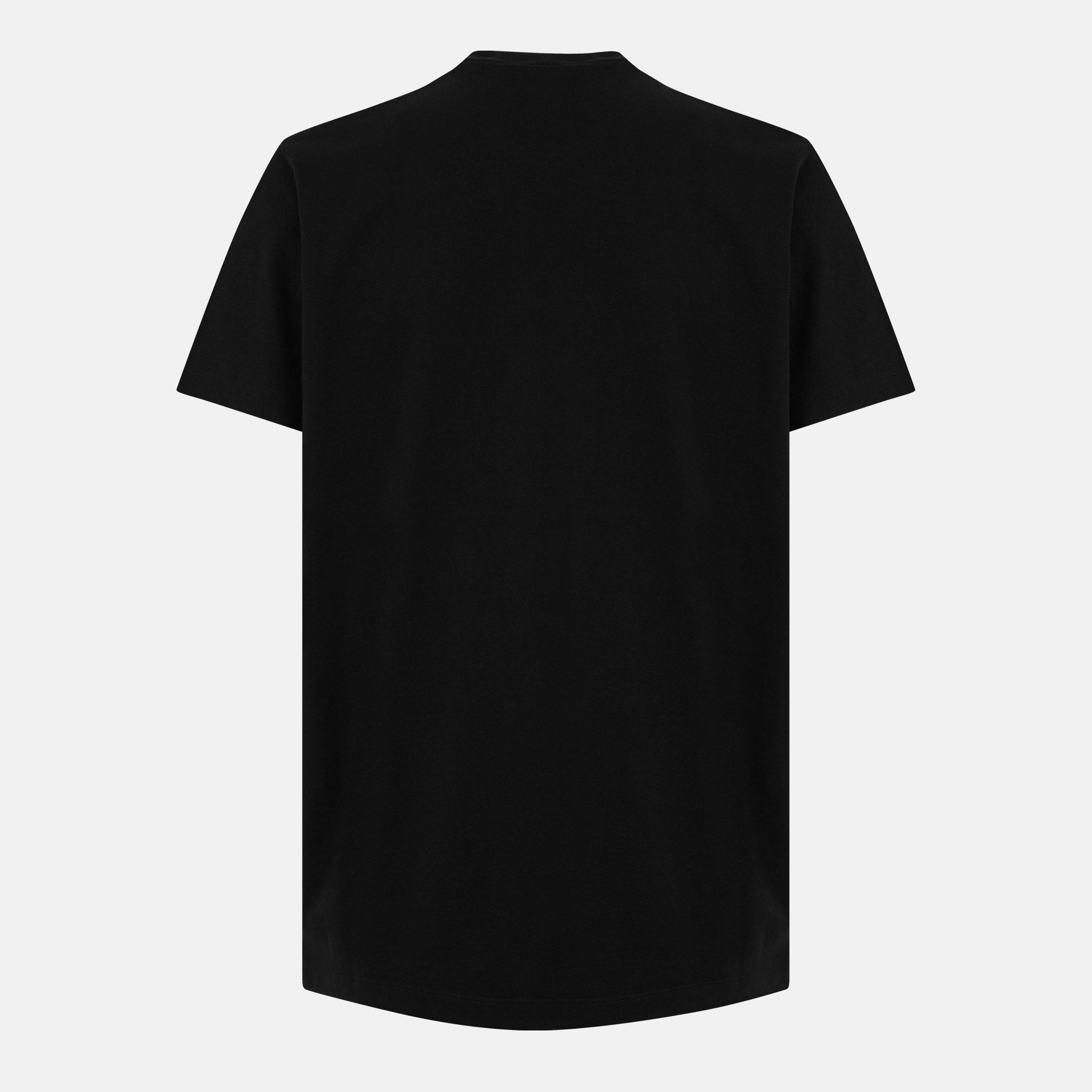 Black - DSquared2 - Men's Slim Fit T-Shirt - 2