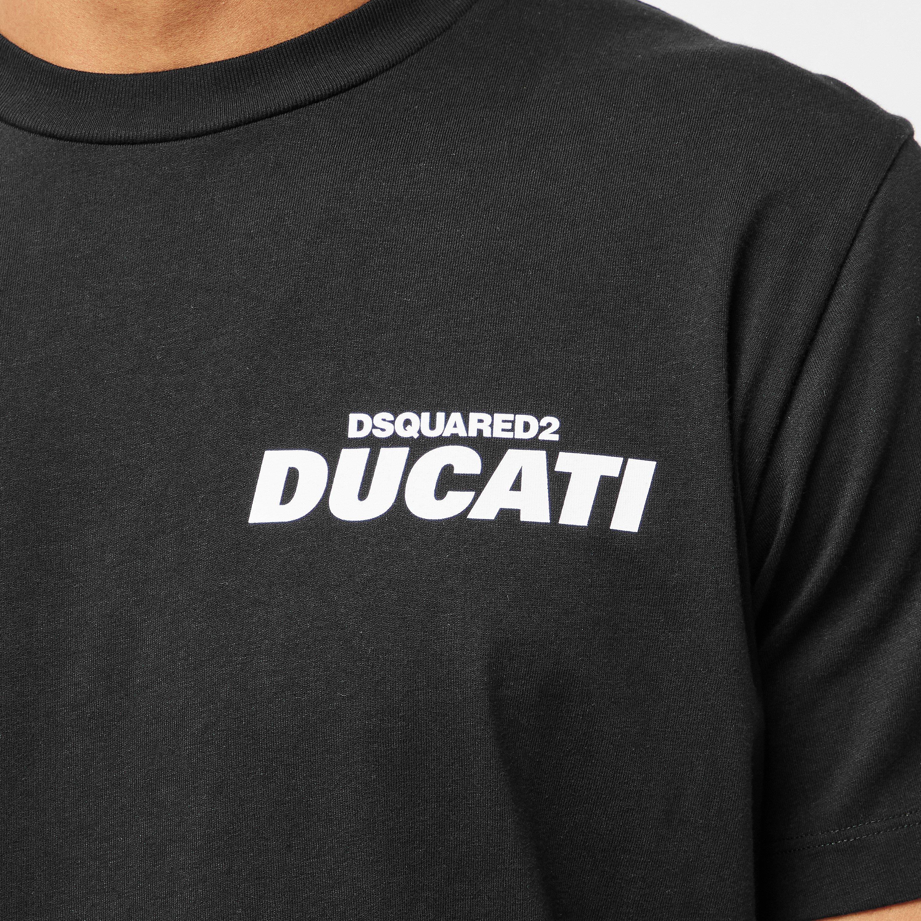 Black - DSquared2 - Men's Slim Fit T-Shirt - 5