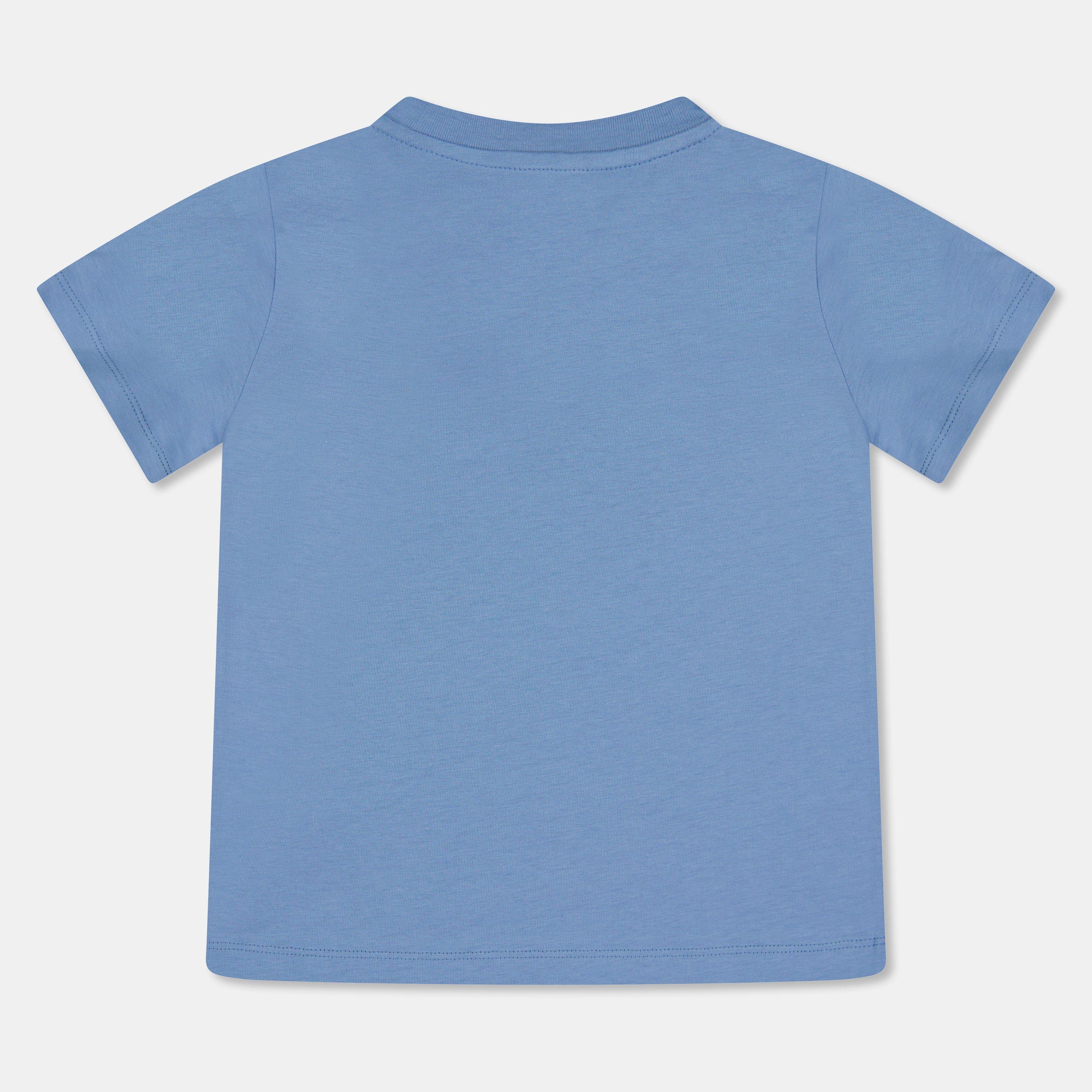 Light Blue 714 - Moncler - Kids' Script Logo Regular Fit T-Shirt - 2