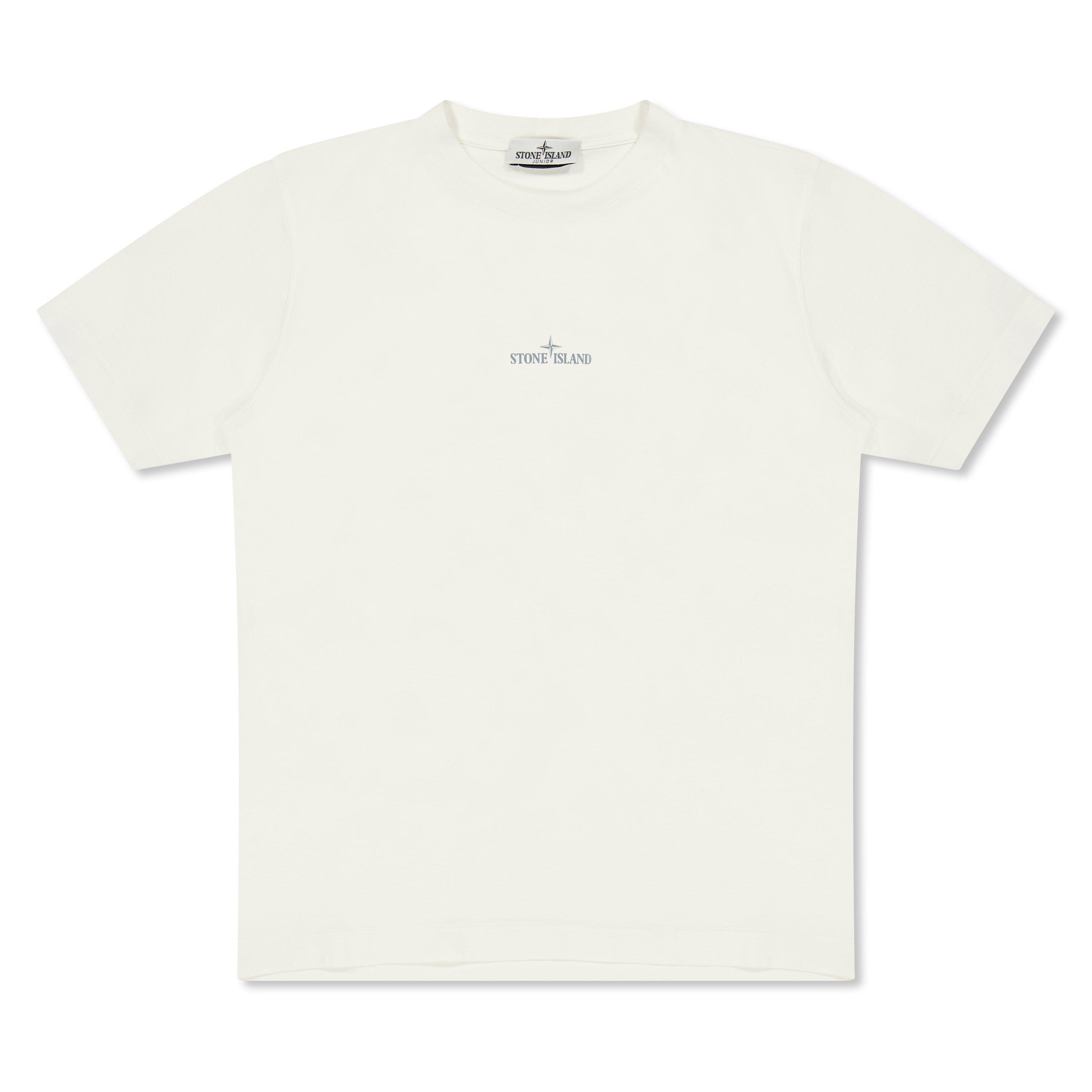 White V0001 - Stone Island - Stone Graphic T-Shrt Jn61 - 1