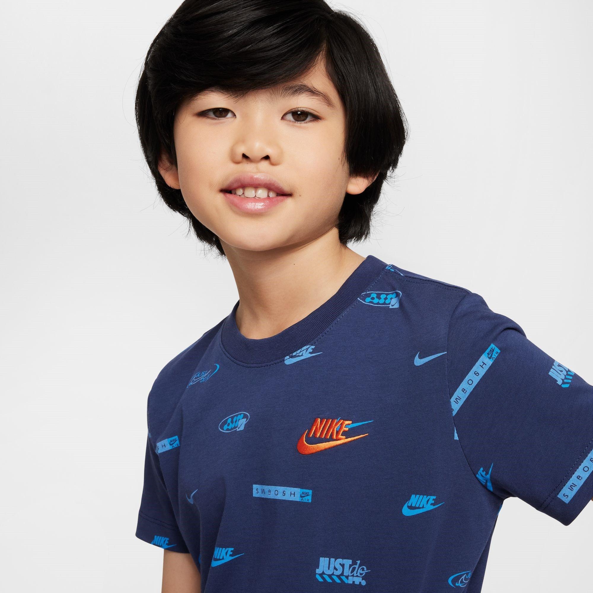 Midnight Navy - Nike - Sportswear Juniors T-Shirt - 3