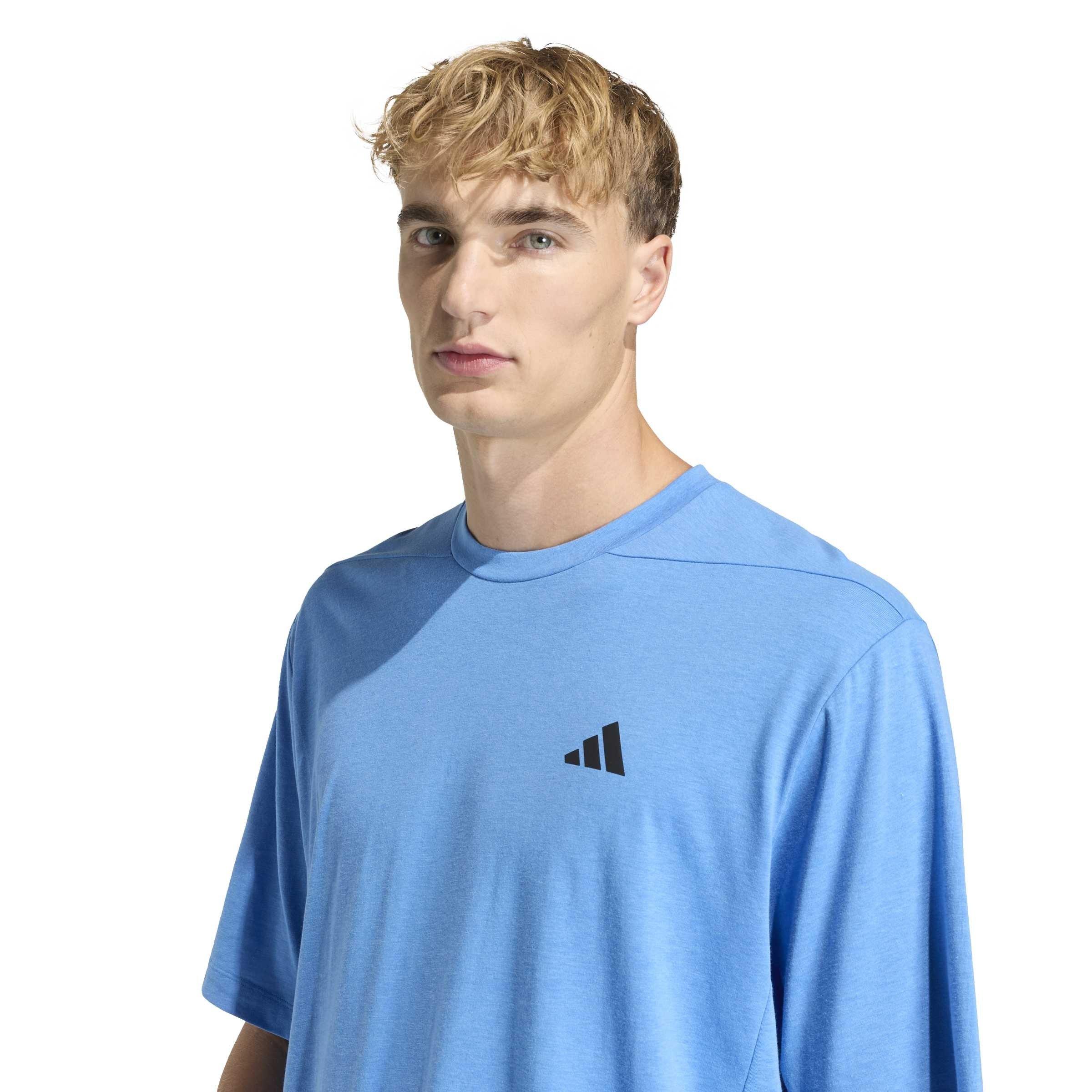 Rayblu - adidas - Men's Graphic Short-Sleeve Crew-Neck Oversized Fit T-Shirt - 4