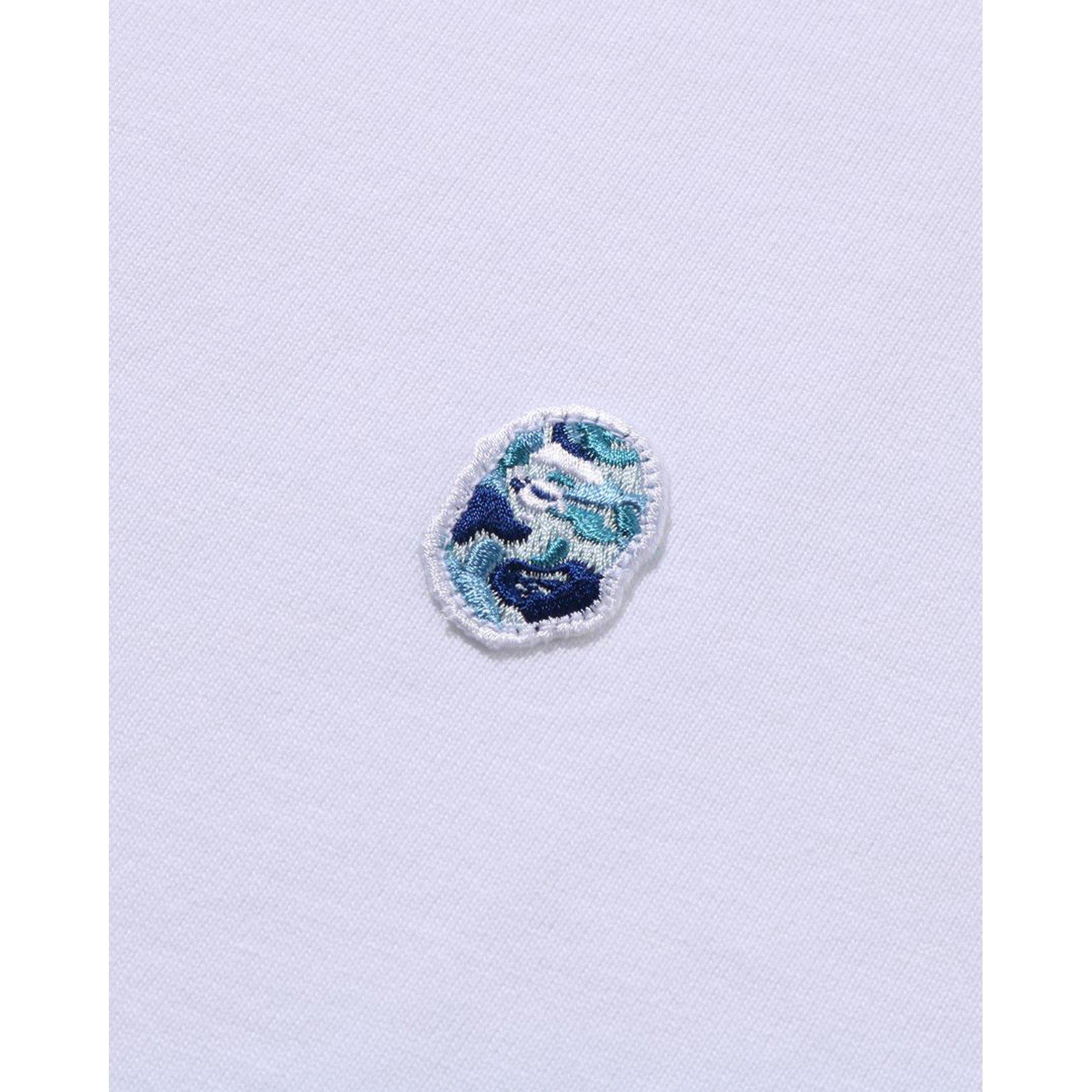 White/Blue Cam - A Bathing Ape - Bape 1 Point Tee Sn63 - 3