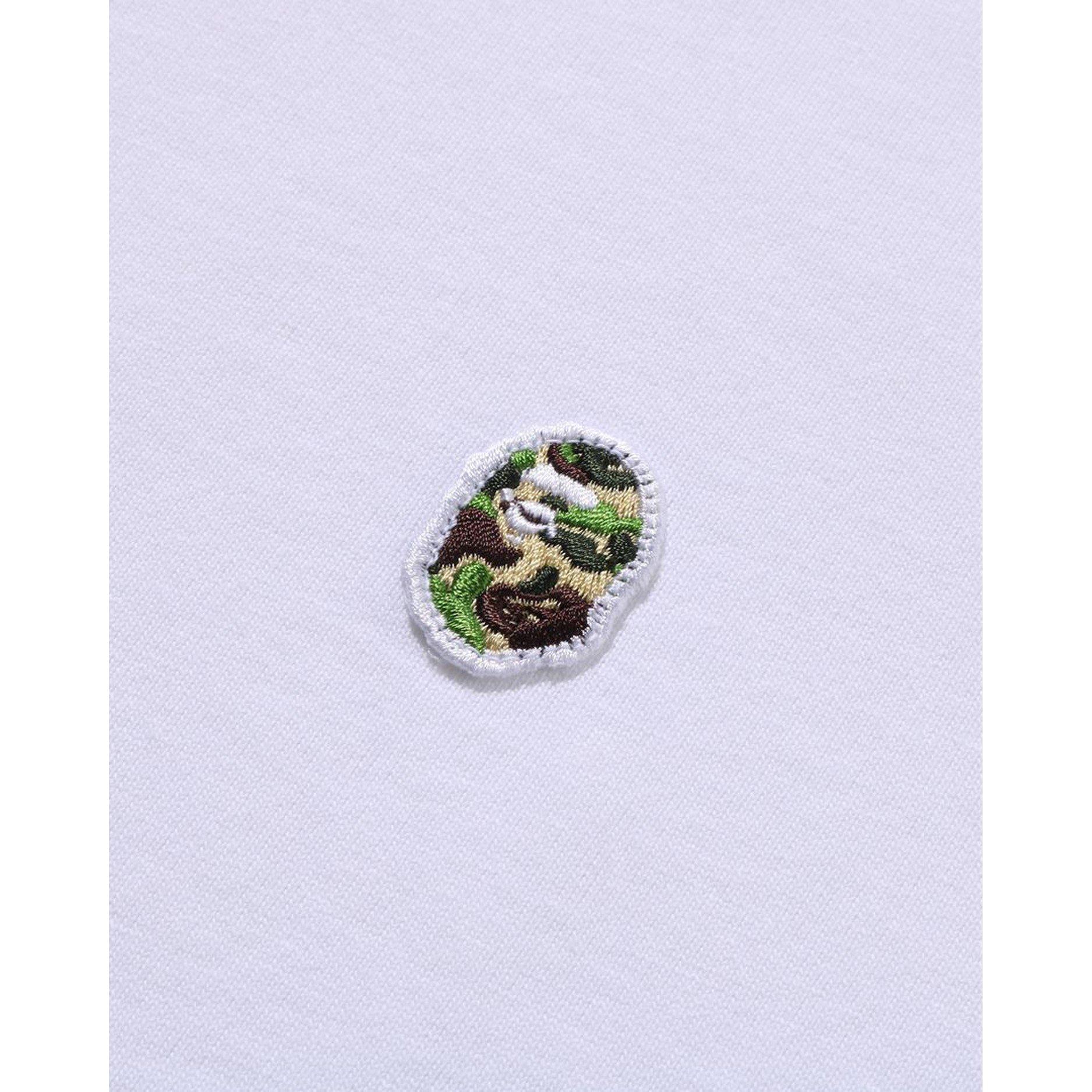 White/Green Cam - A Bathing Ape - Bape 1 Point Tee Sn63 - 3