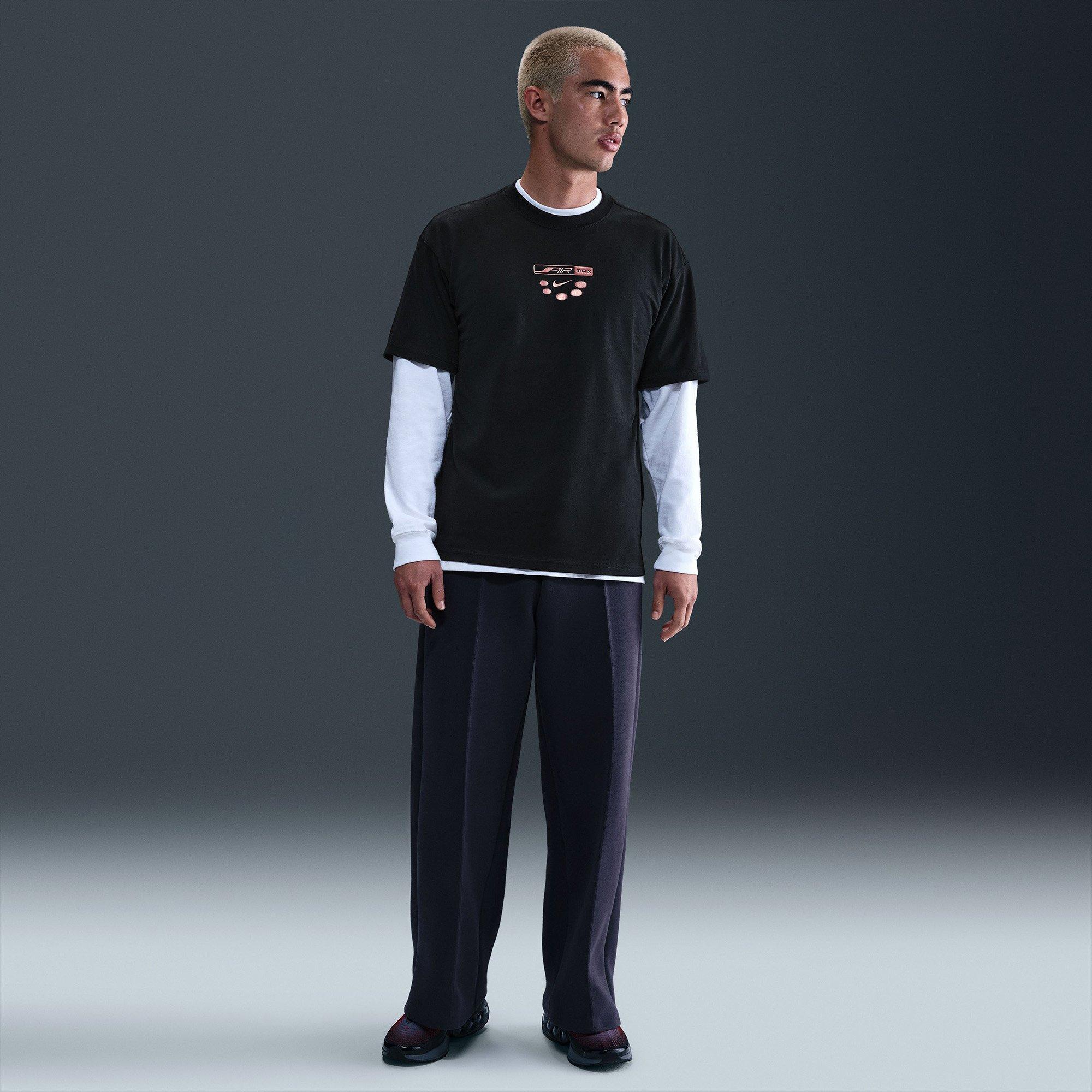 Black - Nike - Sportswear Air Max 90 Mens T-Shirt - 5