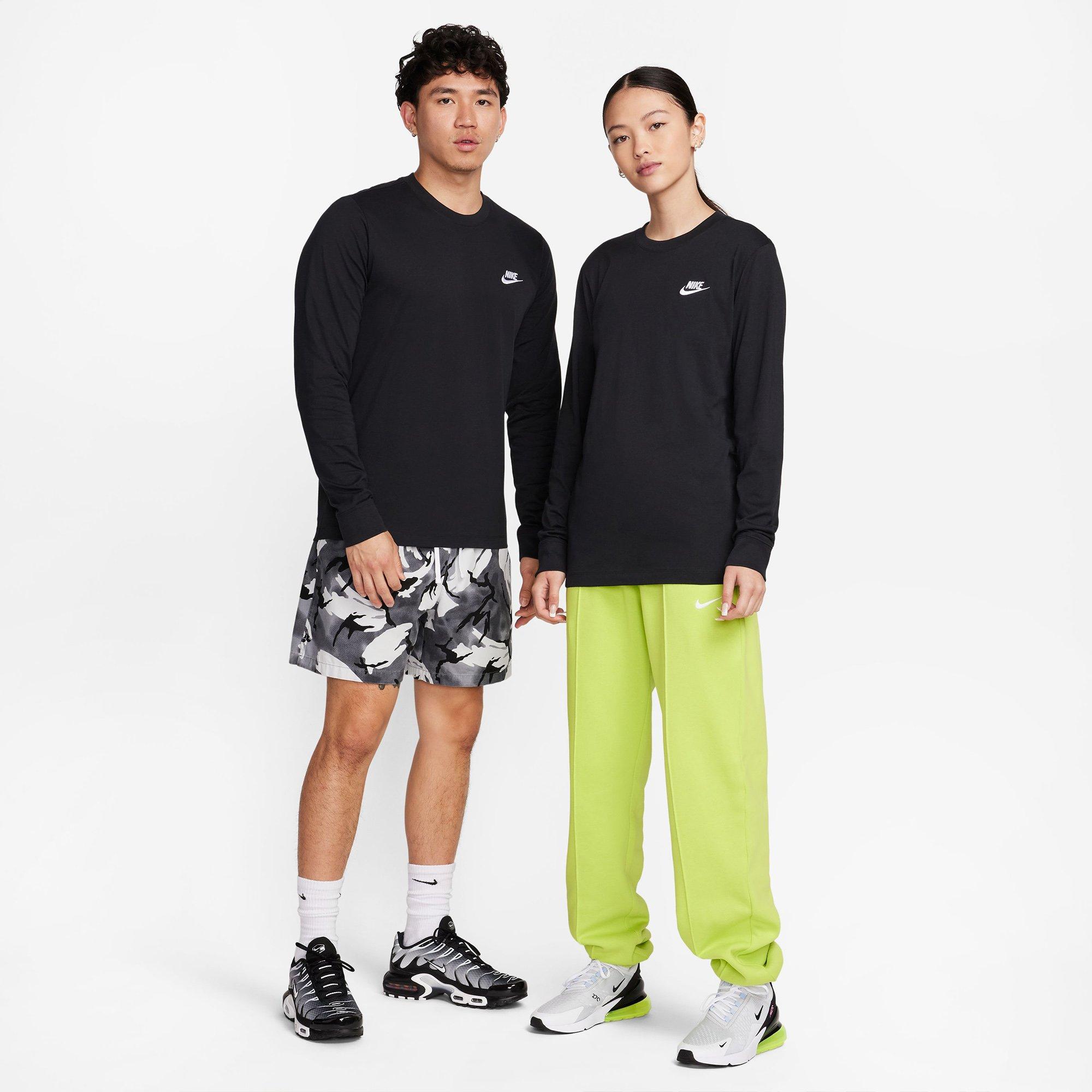 Black/White - Nike - Sportswear Mens Long-Sleeve T-Shirt - 10