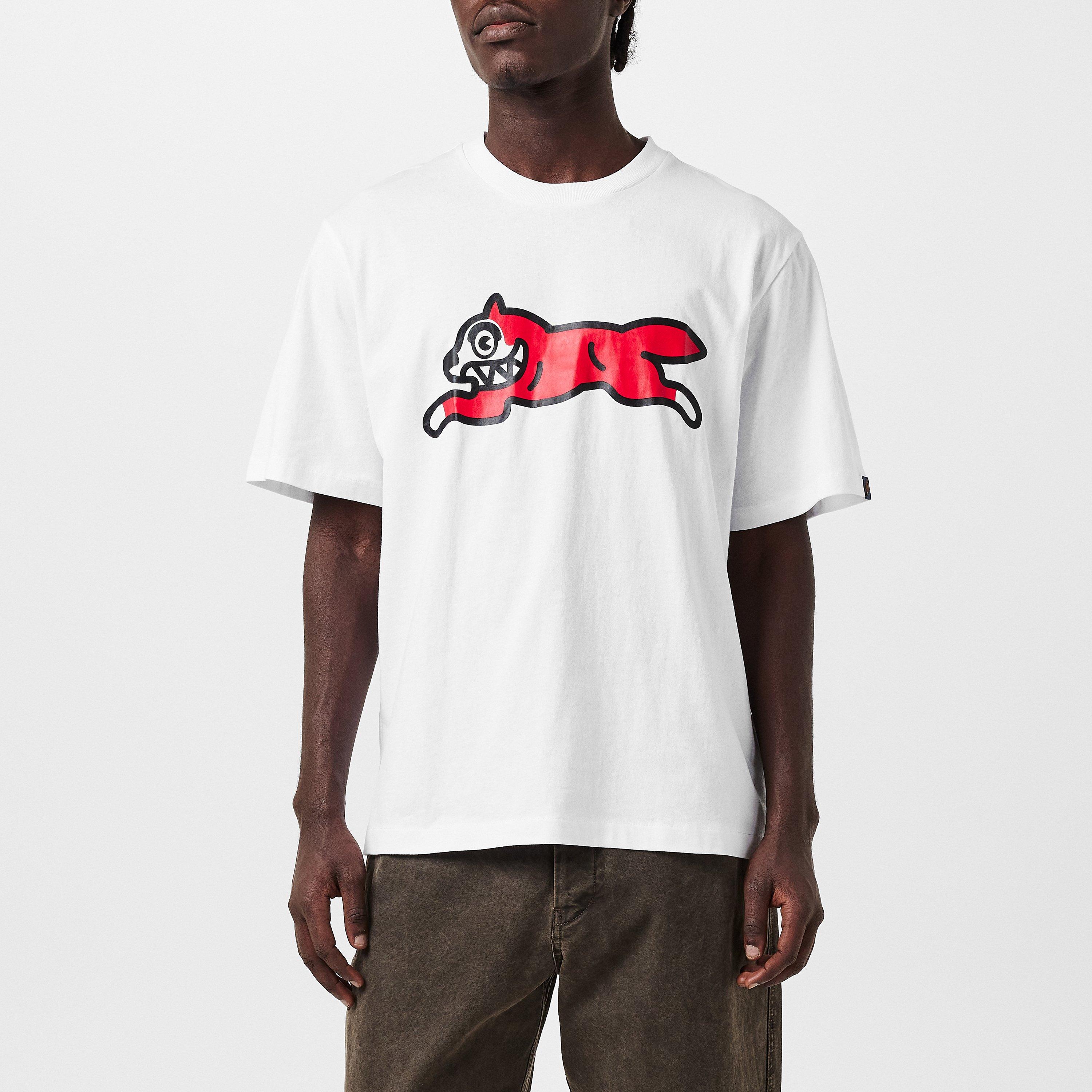 White - ICECREAM - Running Dog T-Shirt - 3