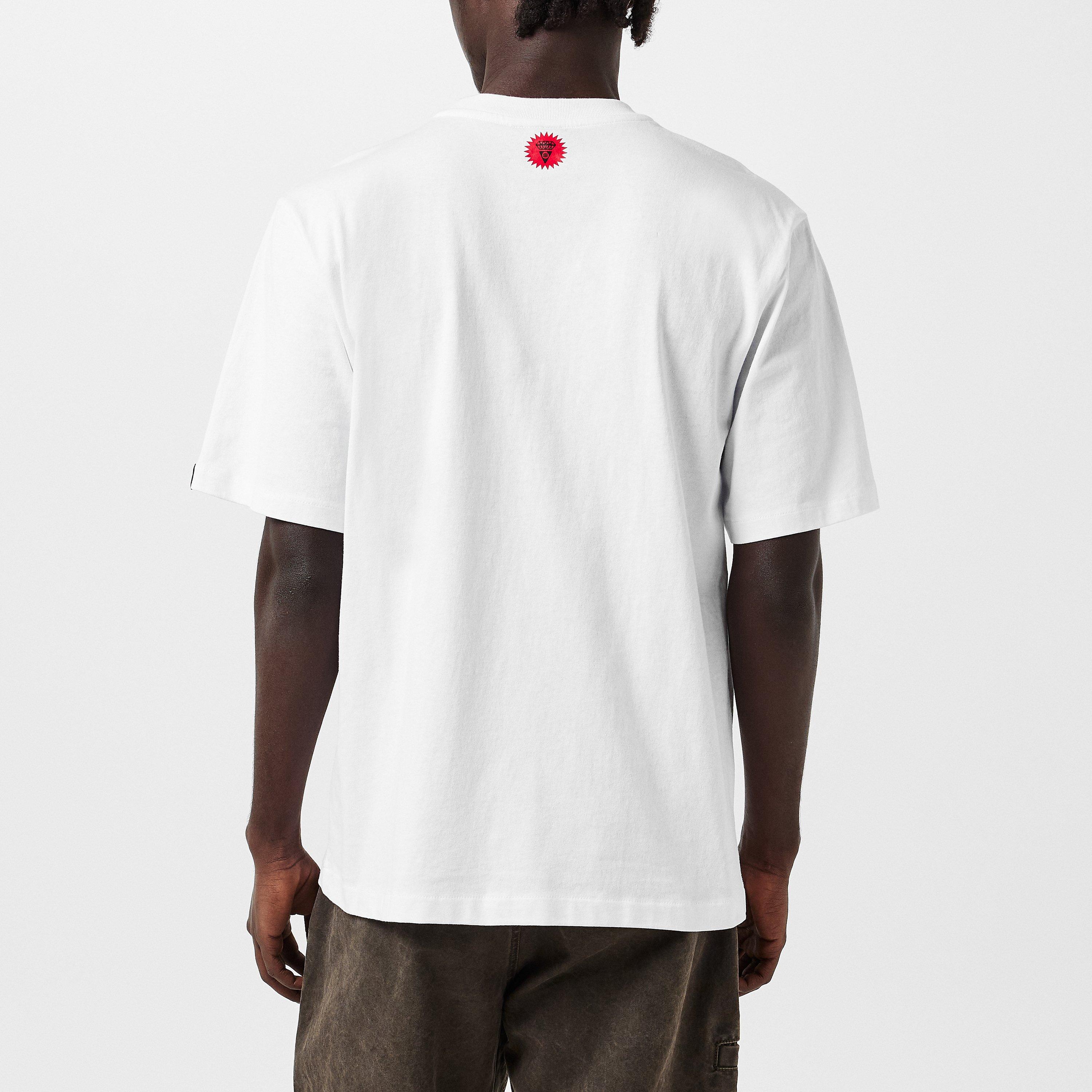 White - ICECREAM - Running Dog T-Shirt - 4