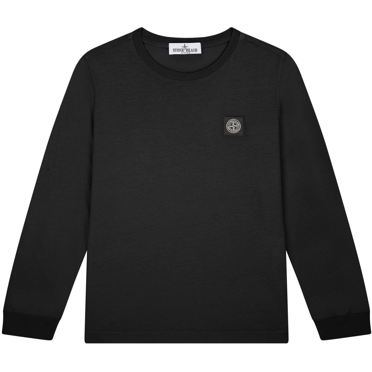 Stone island t shirt with badge on sleeve online