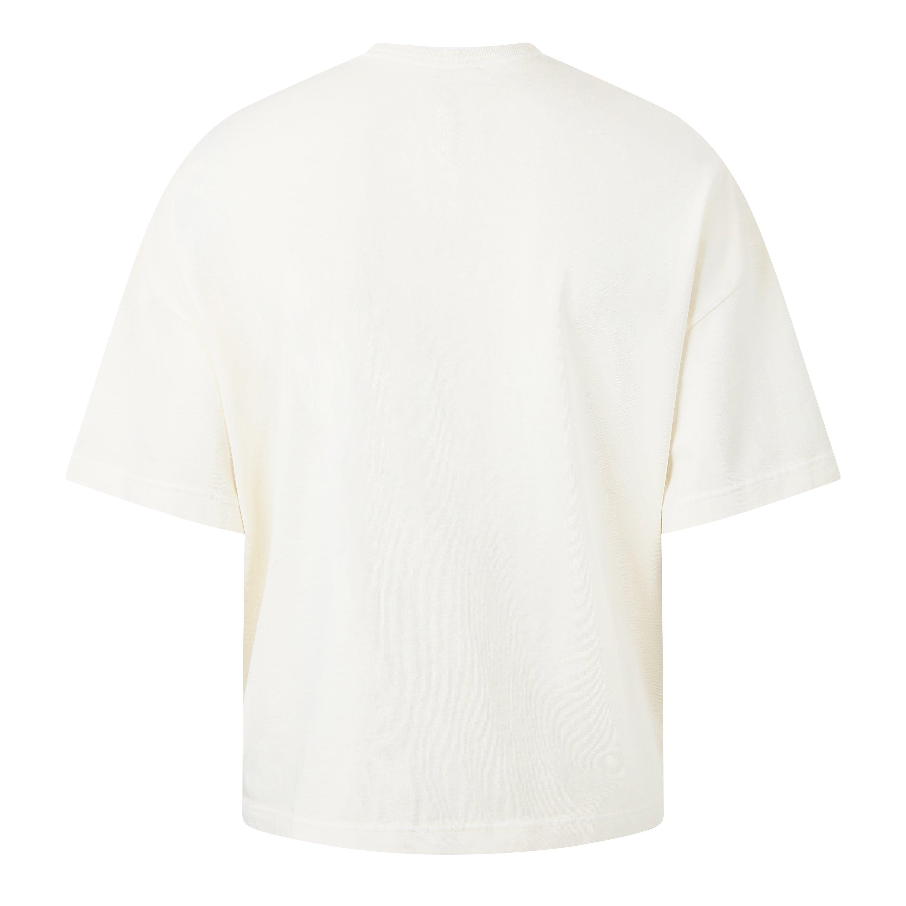 Coconut Ivory - Lululemon - LLM Boxy Tee Sn63 - 2