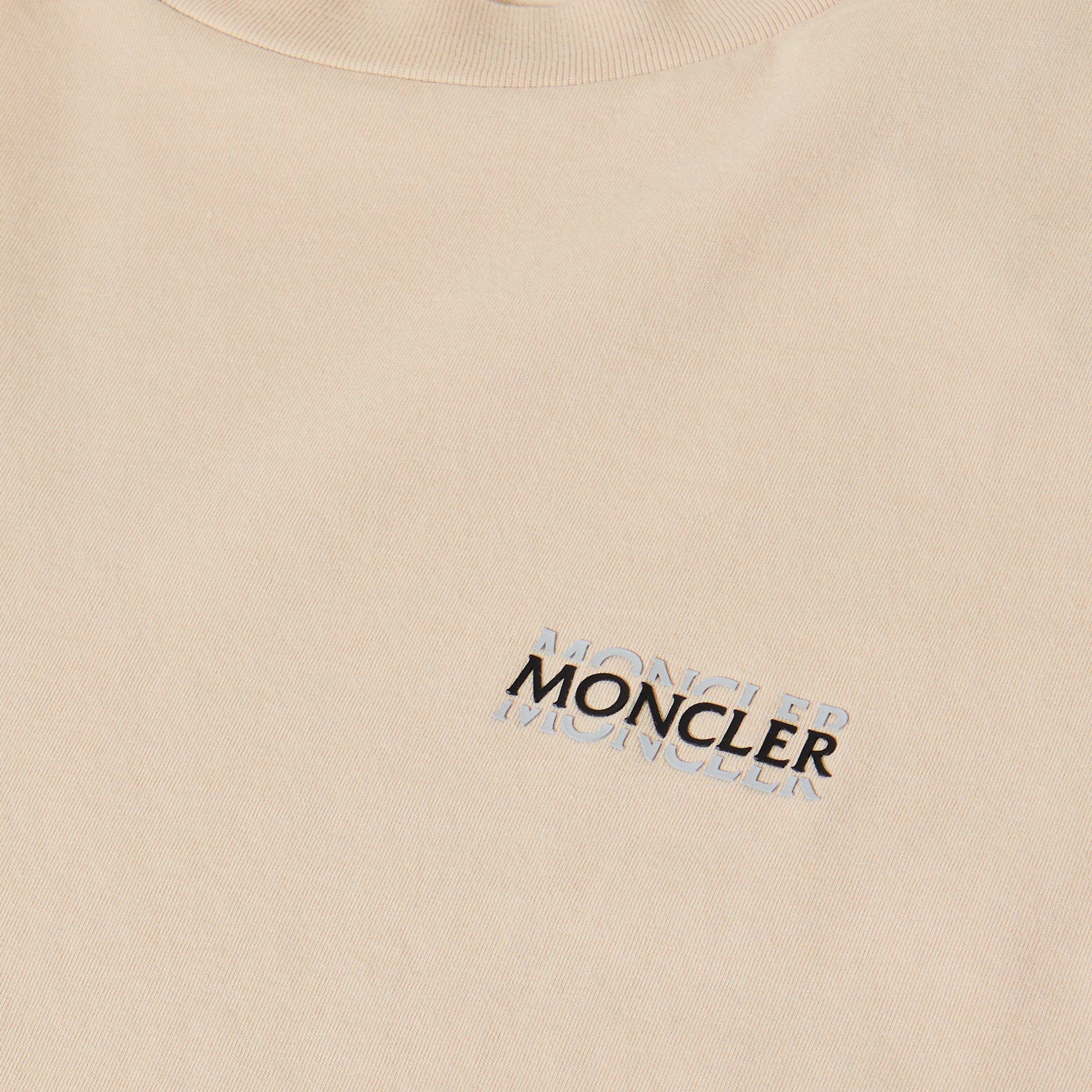 Beige 216 - Moncler - Men's MB T-Shirt - 5