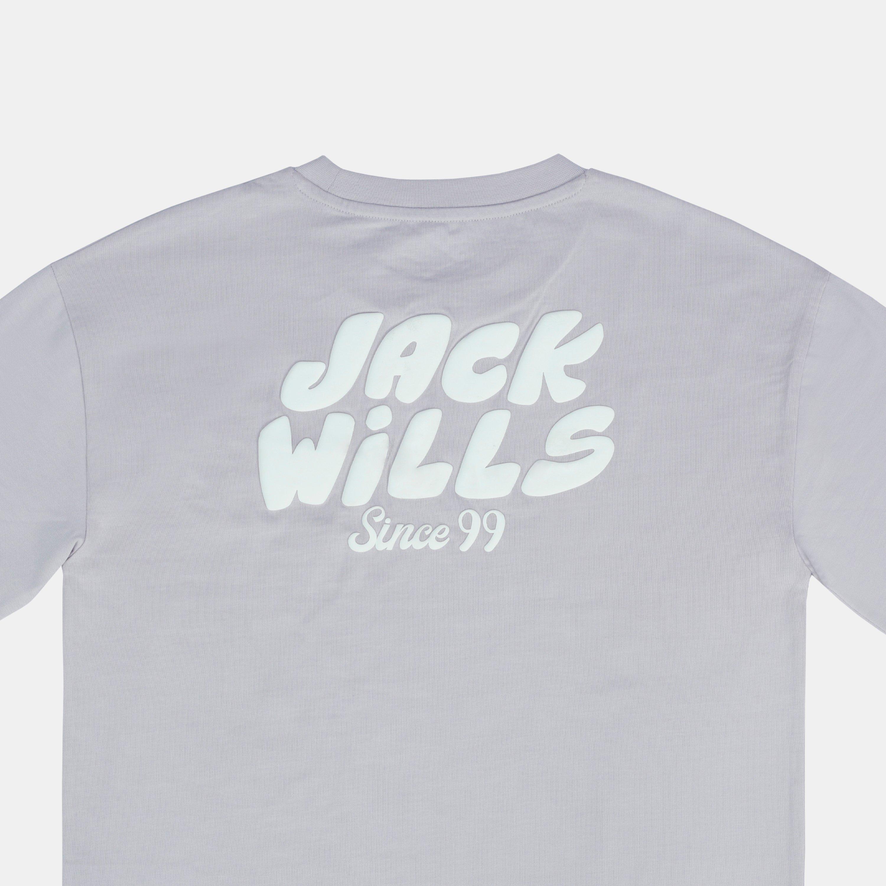 Lilac - Jack Wills - Kids' Cotton Short Sleeve Crew Neck T-Shirt - 5