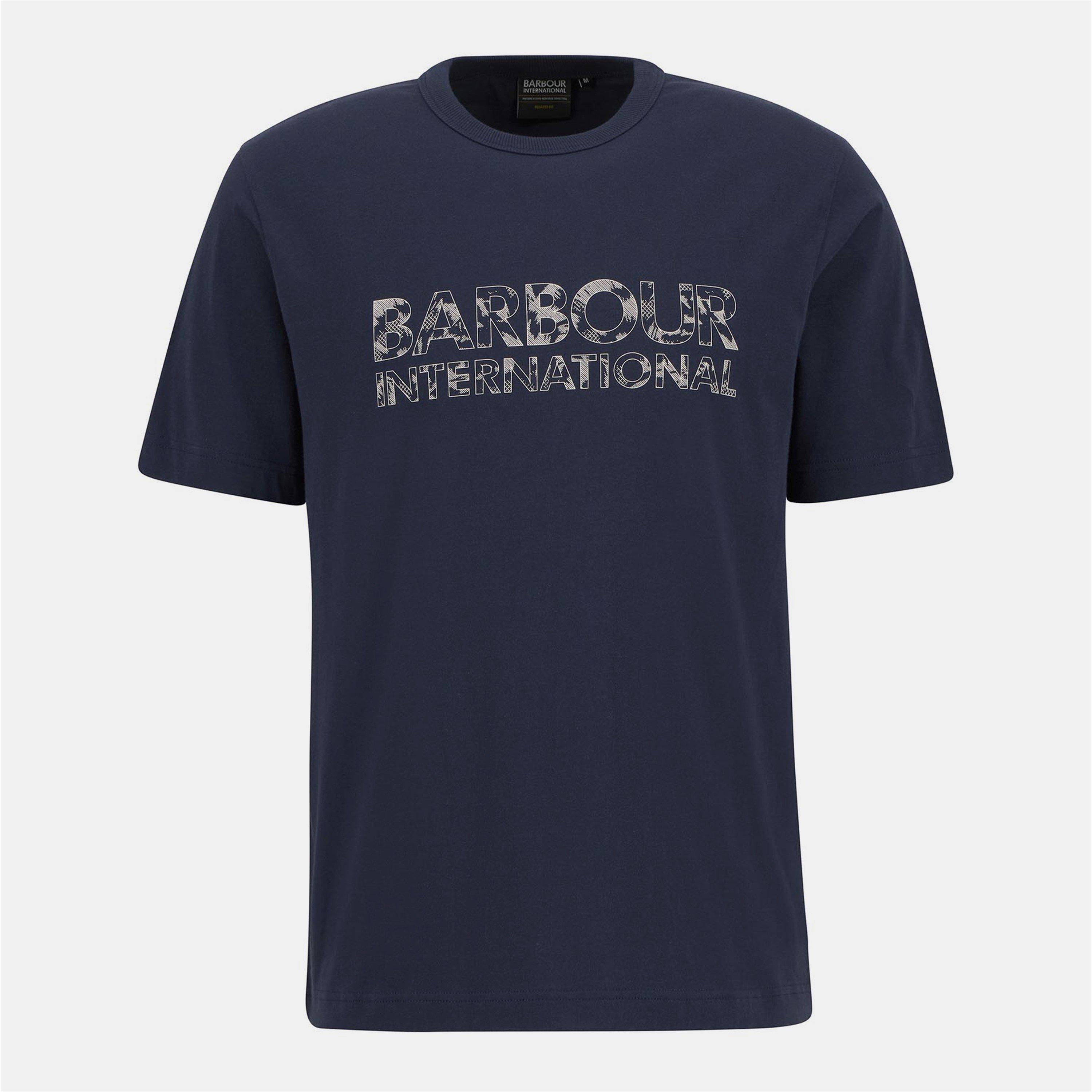 Barbour International Men's B.intense Bento Regular Fit T-Shirt - Navy Ny92 - M