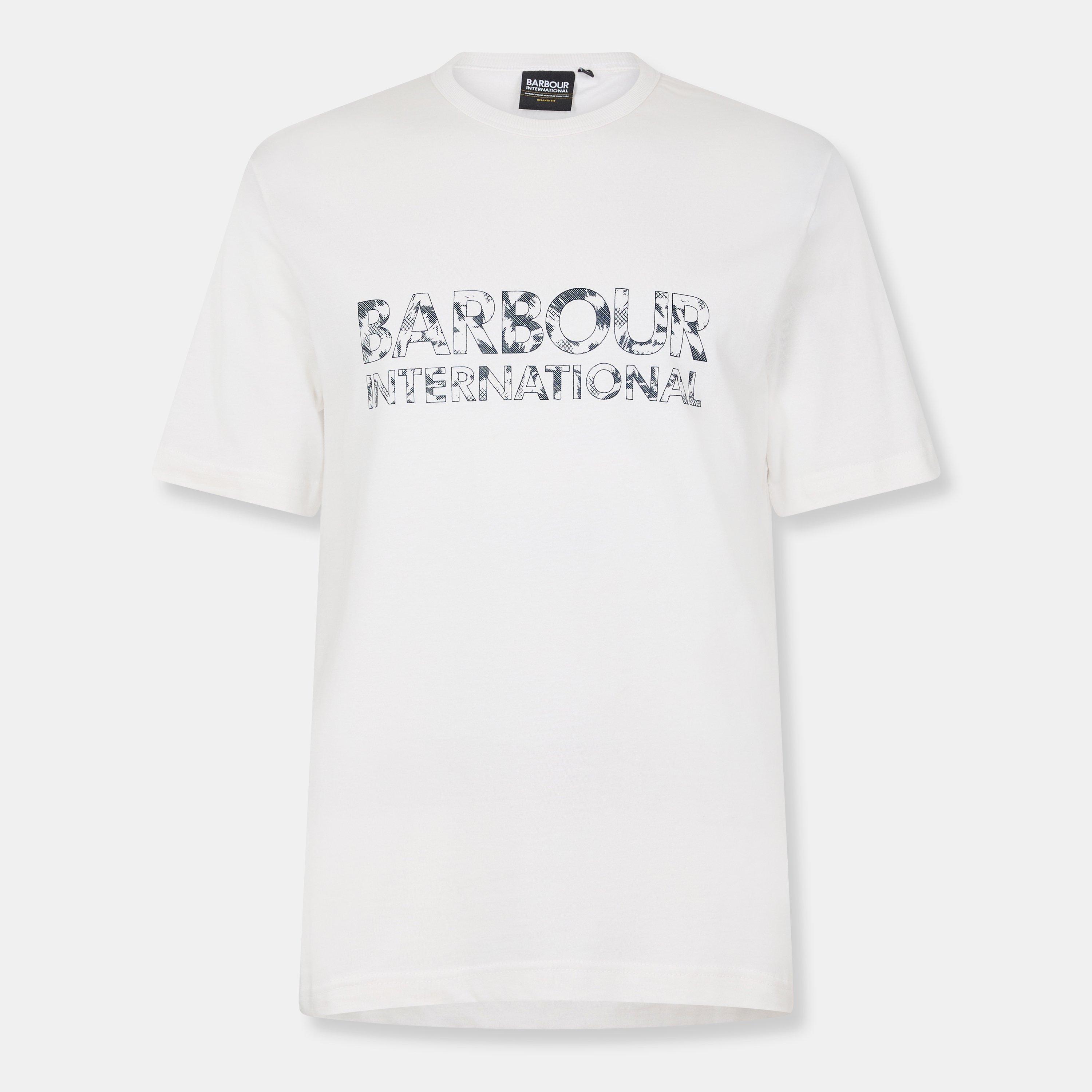 Barbour International Men's B.intense Bento Regular Fit T-Shirt - Whspr Whte Wh32 - M