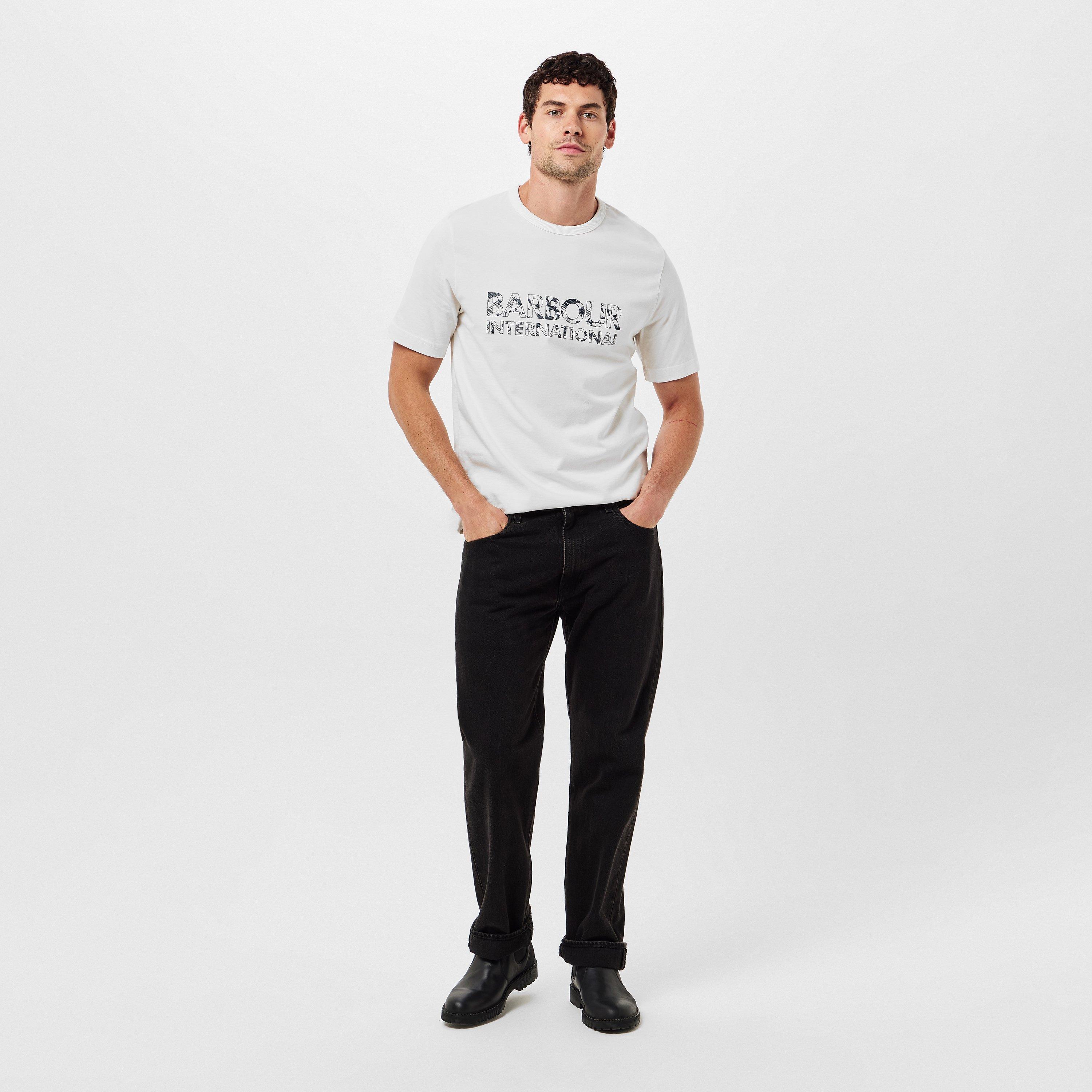 Whspr Whte WH32 - Barbour International - Men's B.Intense Bento Regular Fit T-Shirt - 6