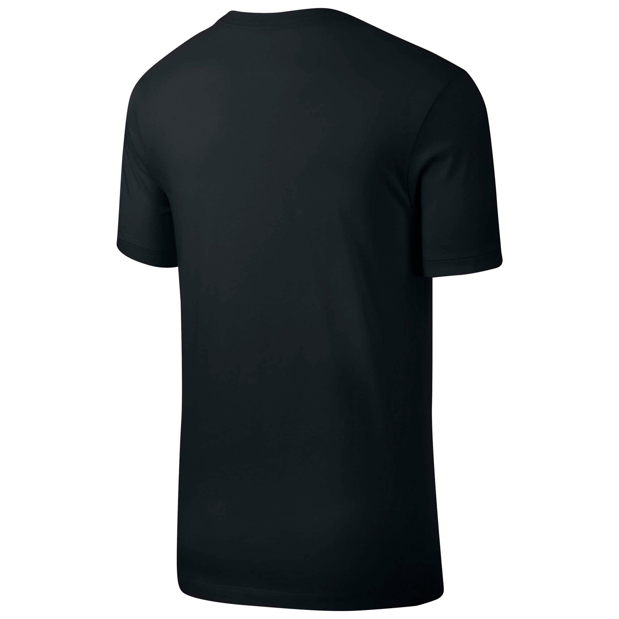 Black/White - Nike - Sportswear Club Mens T Shirt - 5