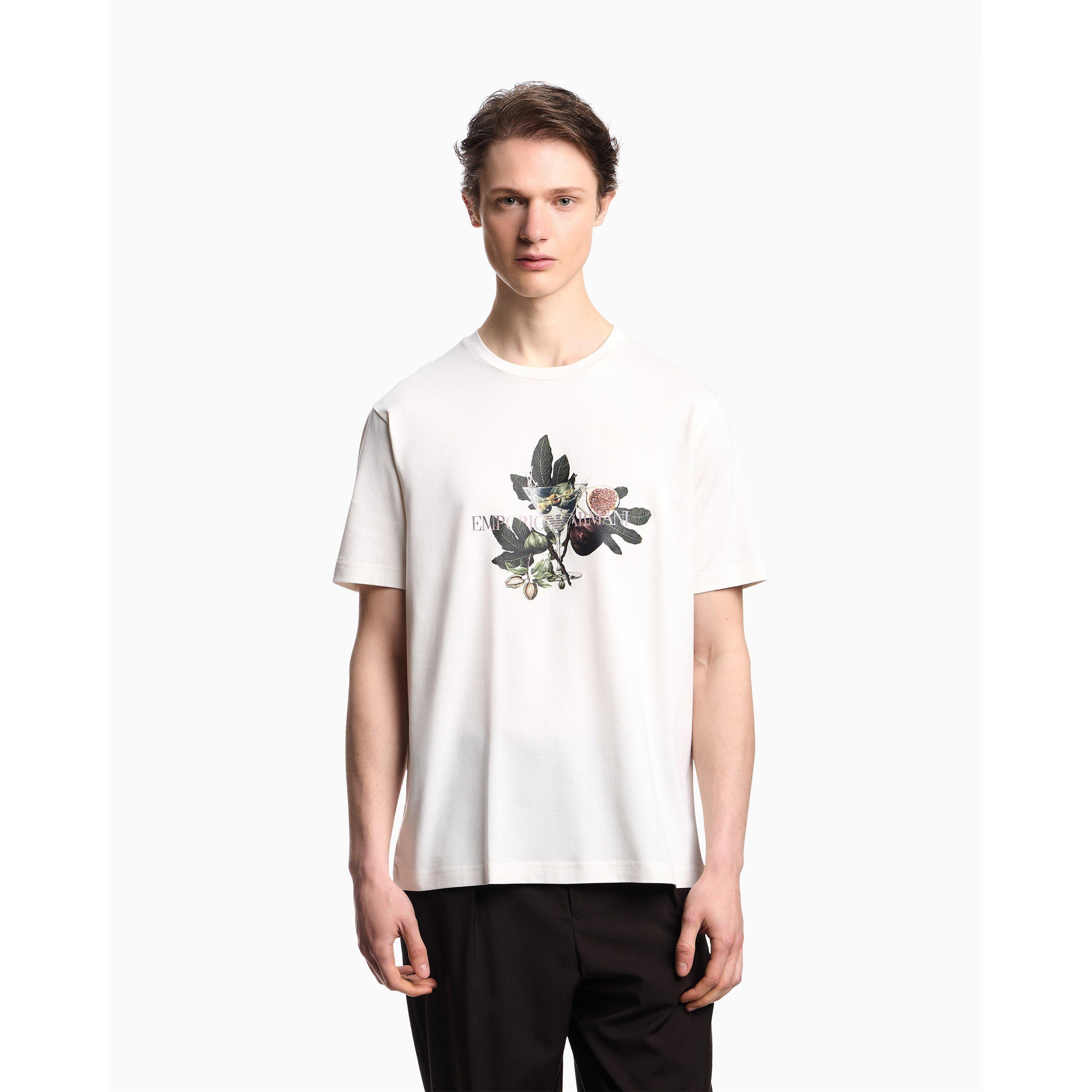 Star Whte U0005 - Emporio Armani - Men's Regular Fit T-Shirt - 1