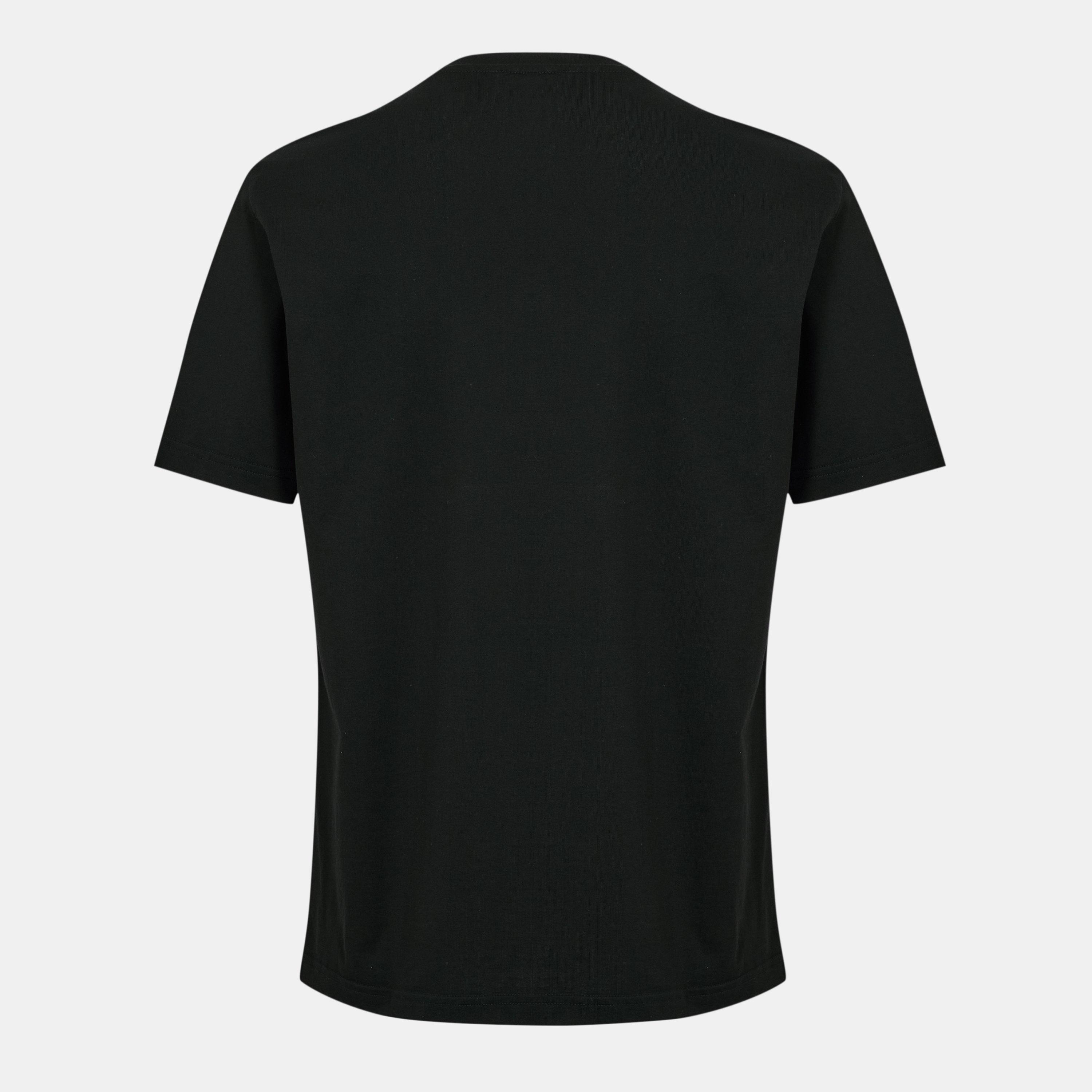 Black UC001 - Emporio Armani - Men's Regular Fit T-Shirt - 2