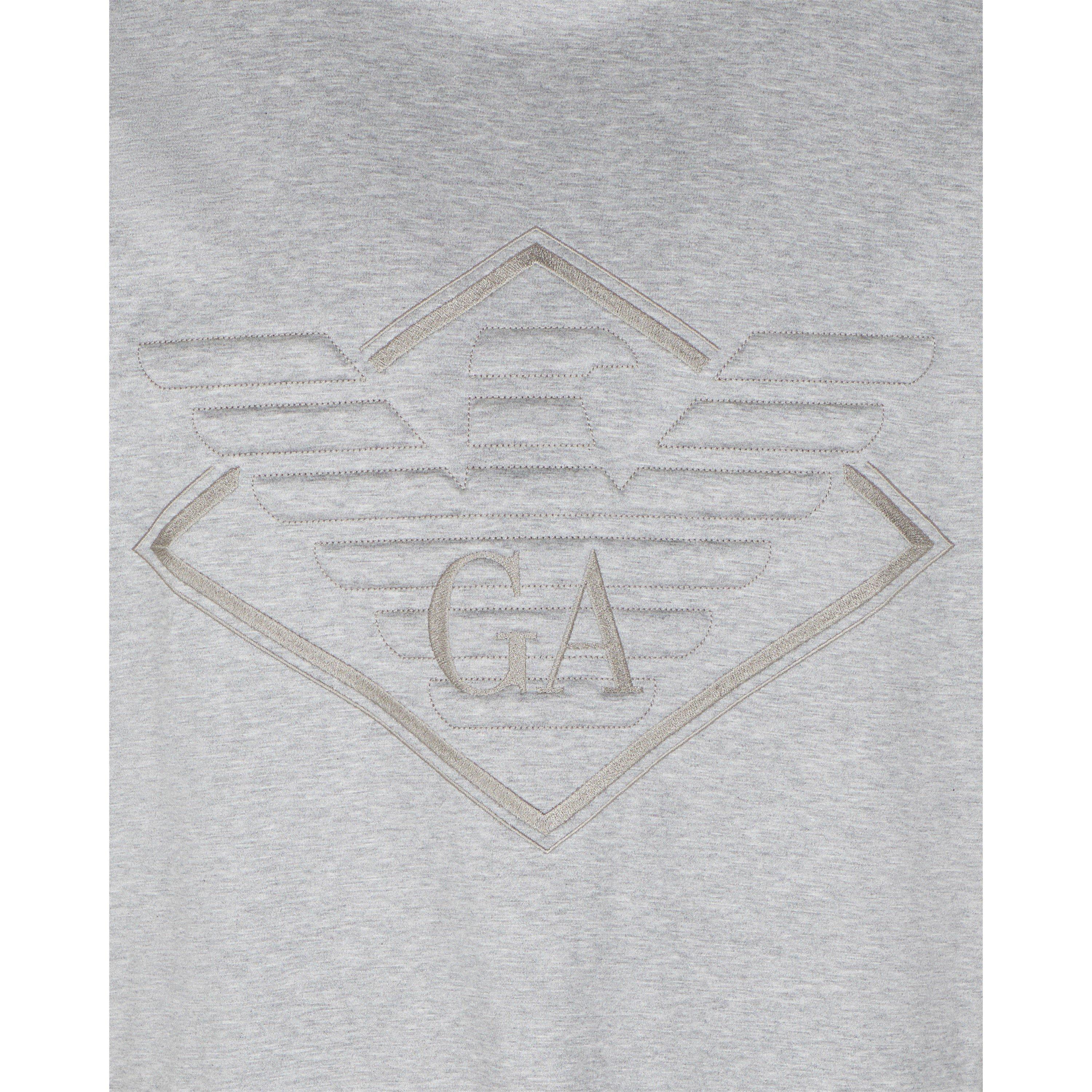 Light Gry O8005 - Emporio Armani - Men's Regular Fit T-Shirt - 2