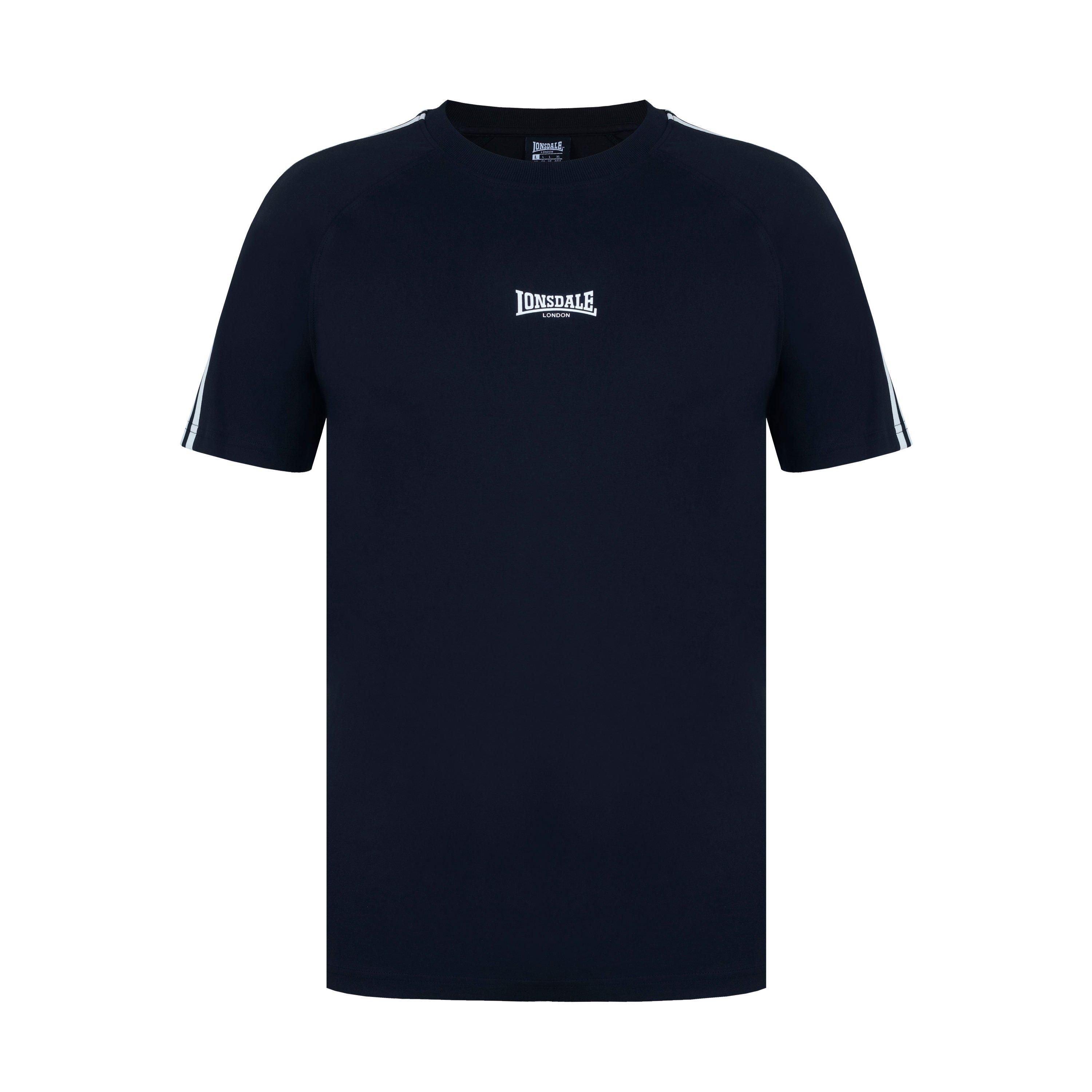 Negro - Lonsdale - Men's Regular Fit T-Shirt - 1
