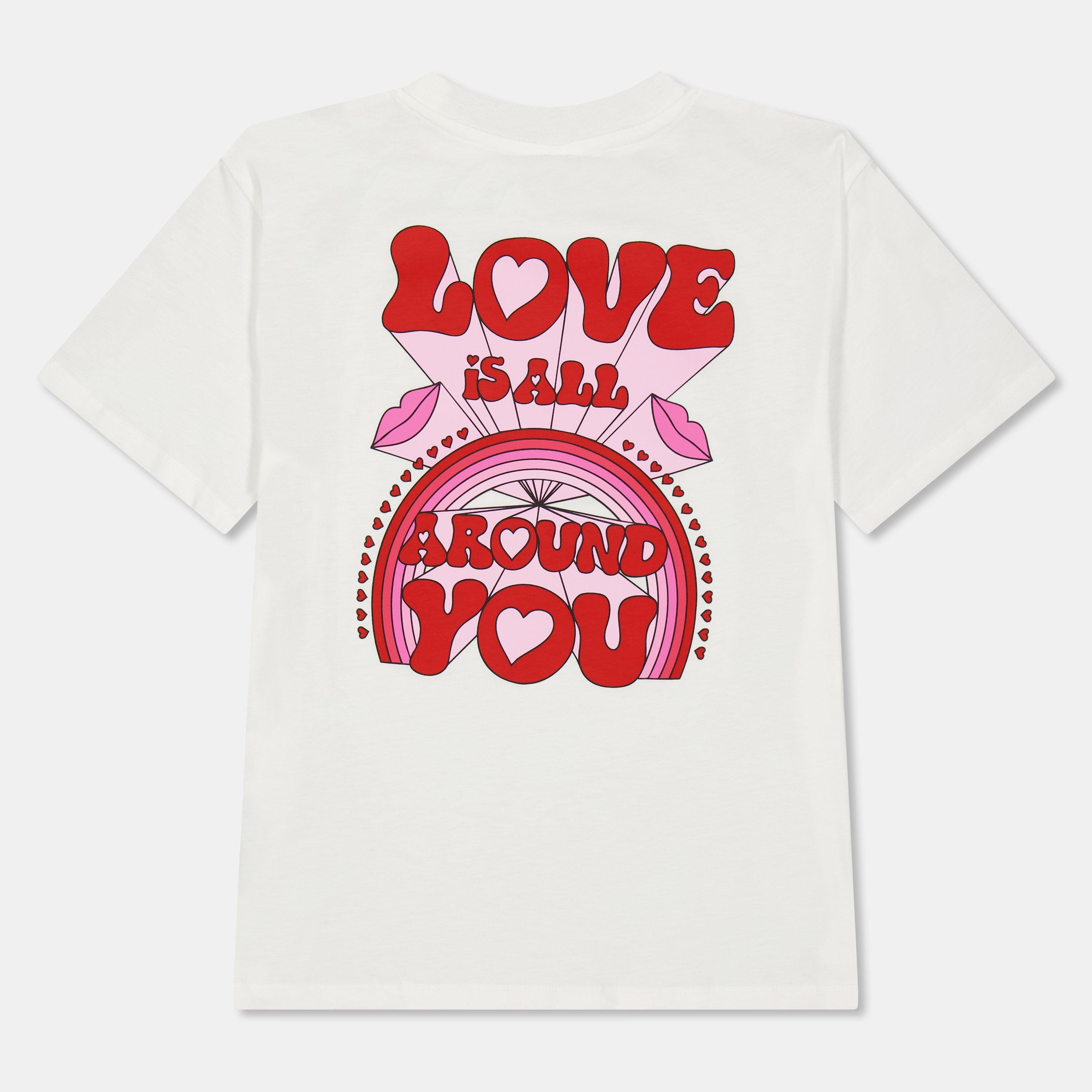 White/Red 100 - Stella McCartney - Kids' Small Logo Regular Fit T-Shirt - 2