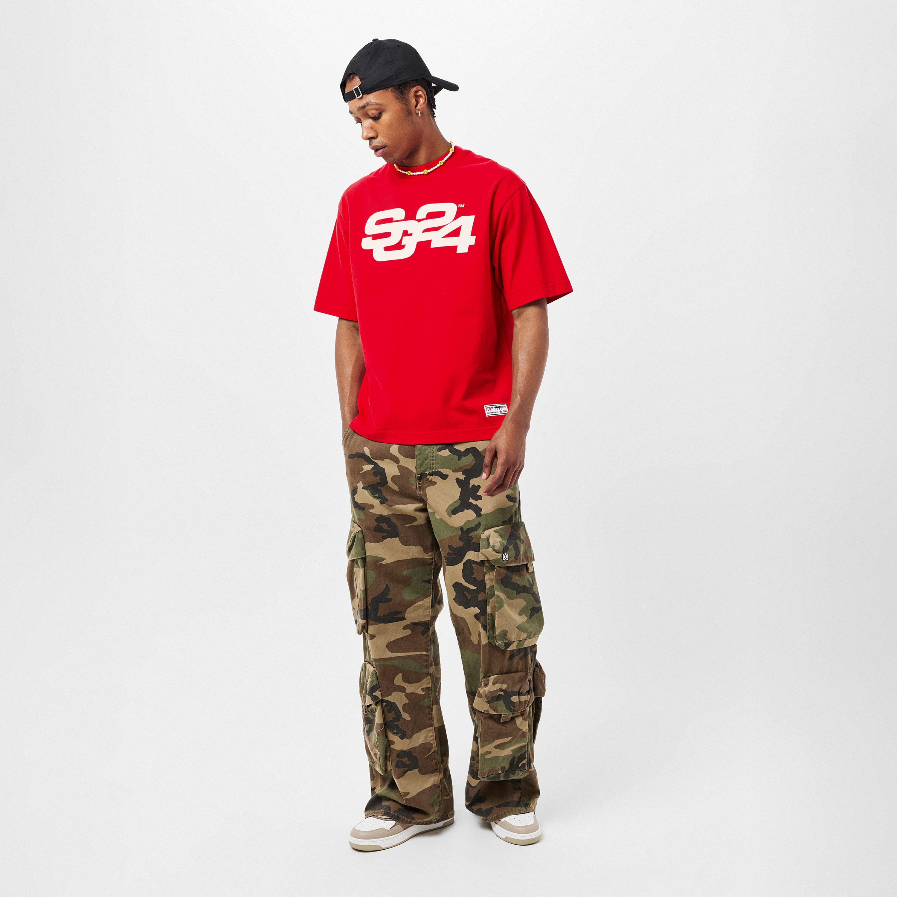 Sceptre Red - Summer Games - Men's Oversized T-Shirt - 6