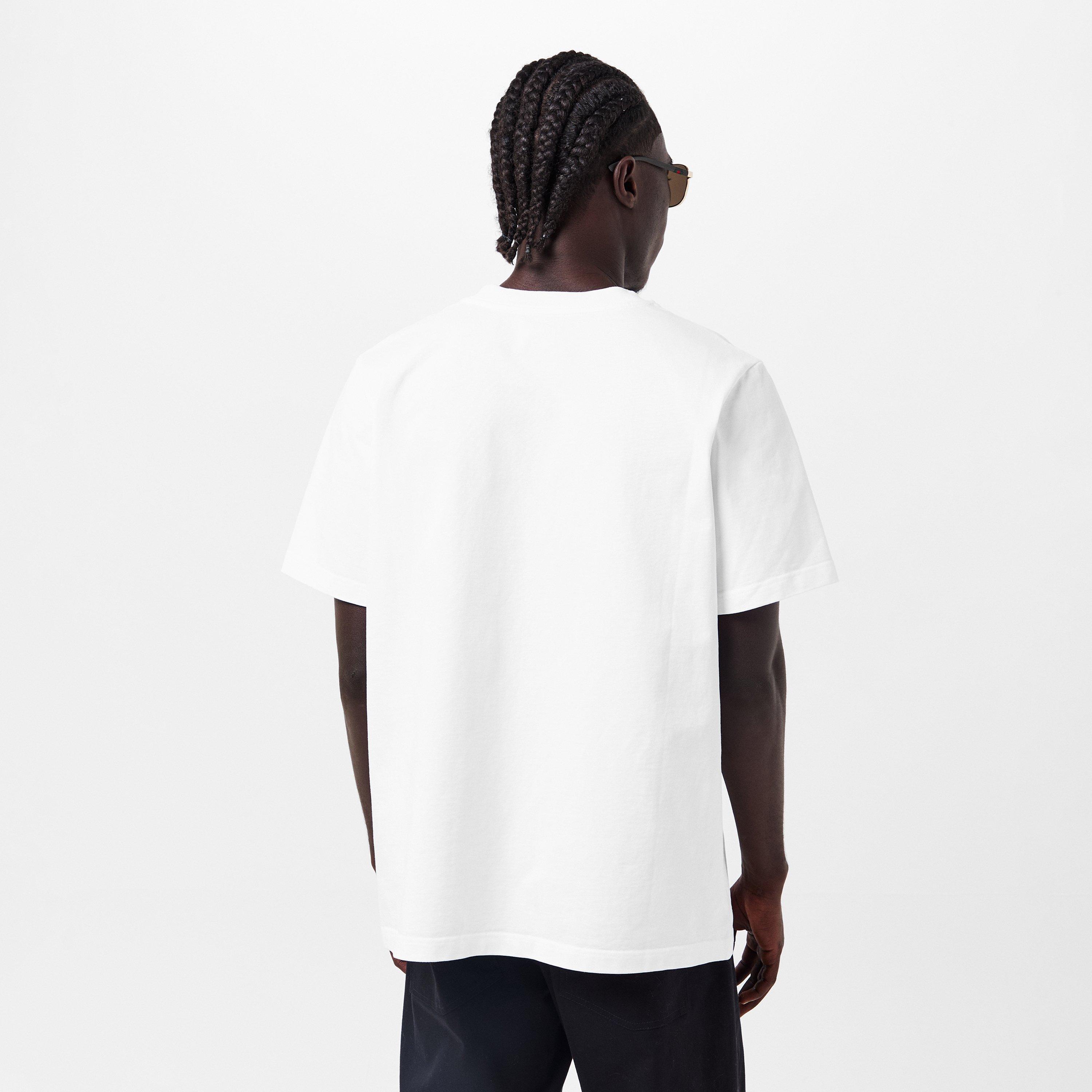White - Casablanca - Tennis Club Icon T-Shirt - 4